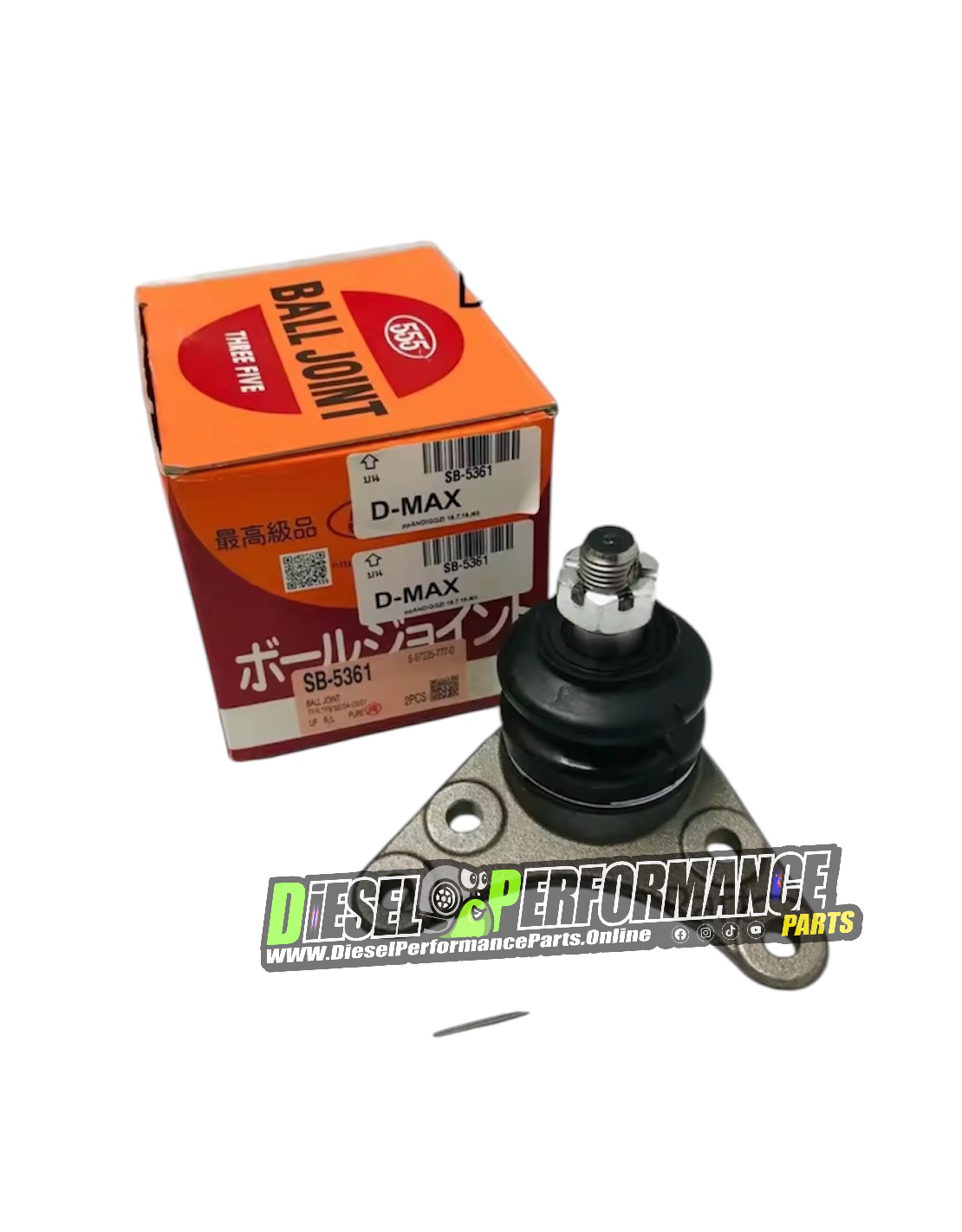 Front end Kit /Ball Joint/Rack End/Tie Rod End Dmax/RA/RC 2WD 2004-2011 (Made in Japan)