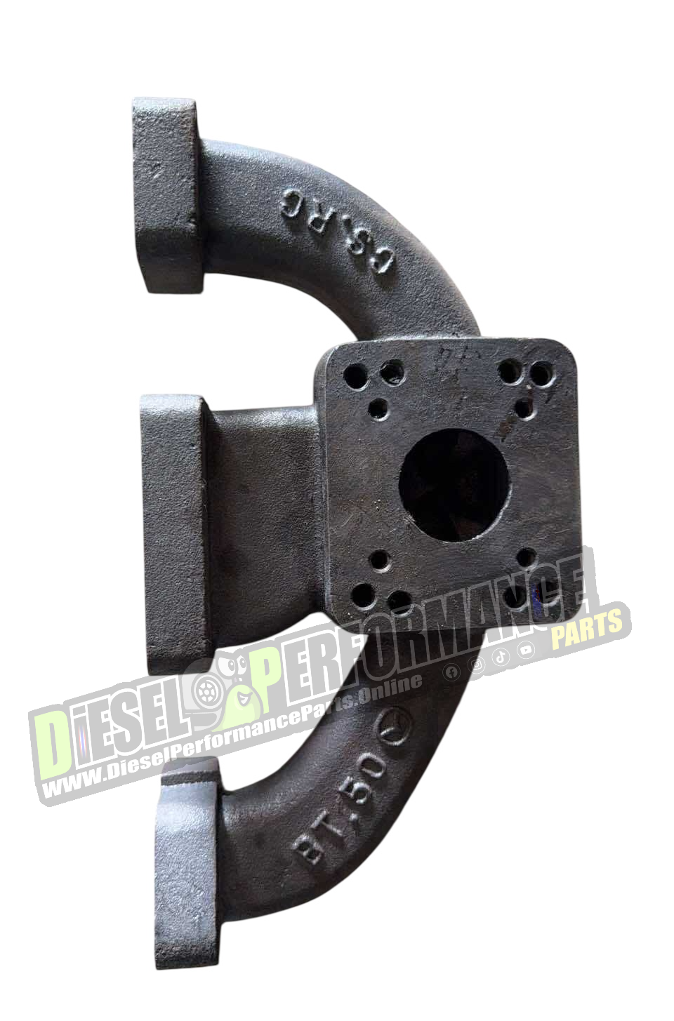 WLAT/WEAT Cast High Mount Exhaust Manifold Ranger BT50 2006-2011