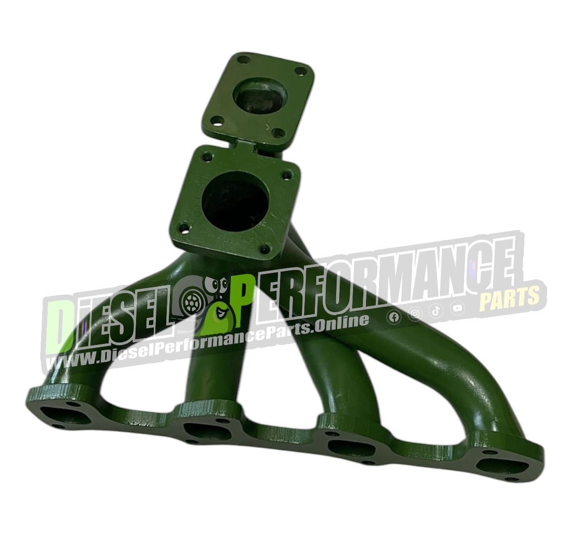 4JA1 / 4JH1 / 4JB1 \ 4JG2 High Mount Turbo Exhaust Manifold F44/F55 - T3/T4