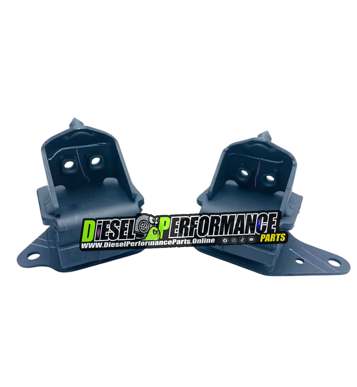 4JJ1 / 4JK1 Genuine Engine Mount Rubber LH & RH set 2005-2011 Dmax / Mu7 / Rodeo / Colorado - RH/PN: 8973635430 - LH/PN: 8973672730