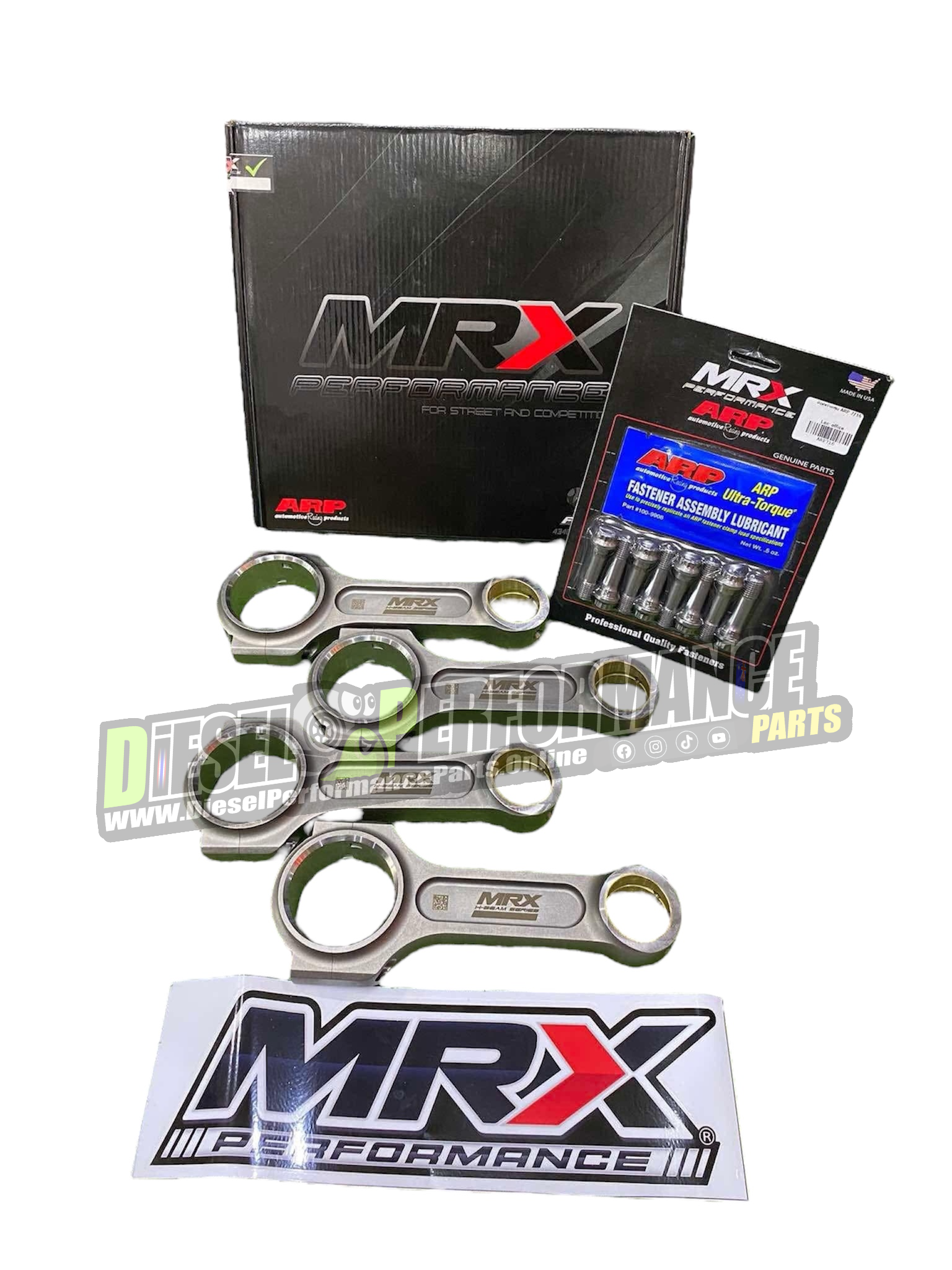 MRX Connecting Rods - 4JJ1/1KD/RZ4E/RZ4F/1GD/2GD/4D56 H-Beam/i MRX Connecting Rods - 4JJ1/1KD/RZ4E/RZ4F/1GD/2GD/4D56 H-Beam/i