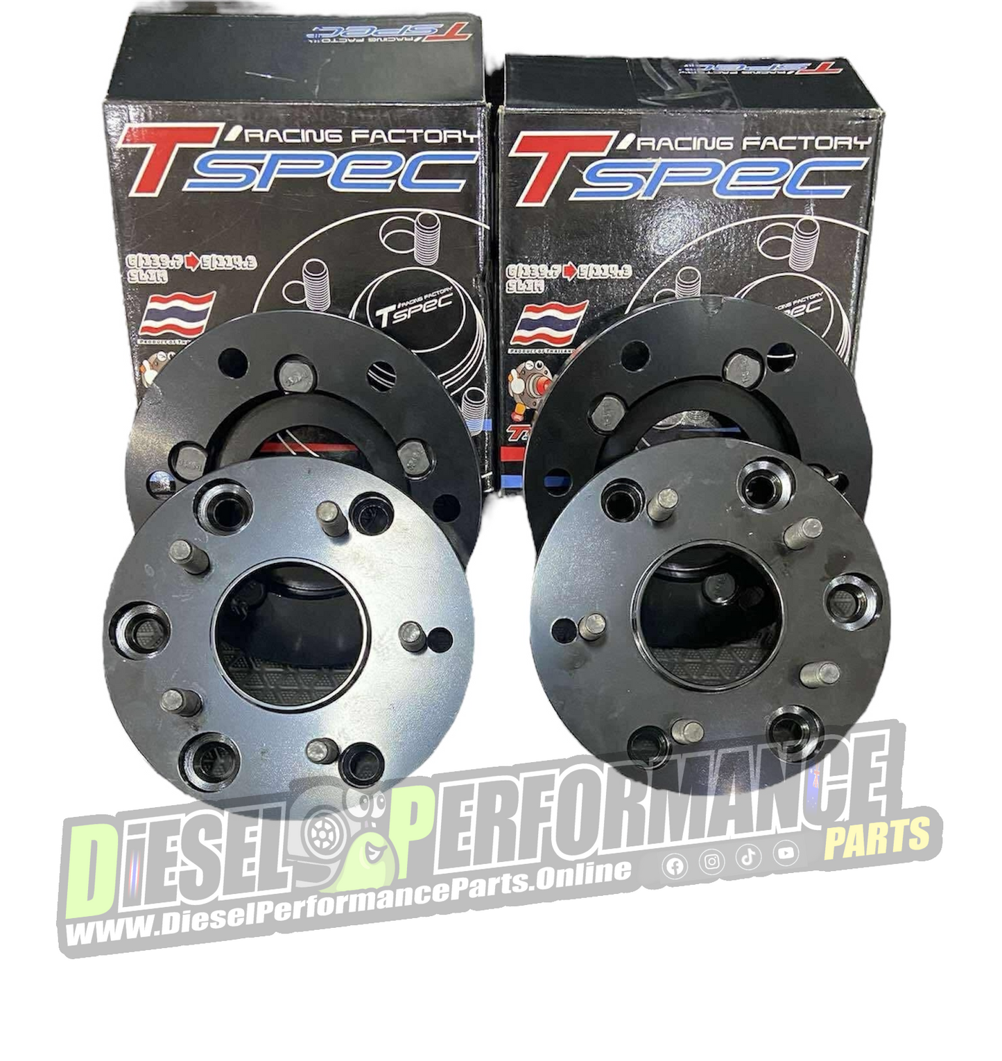 6 Studs 139.7 PCD Conversion to < 5 Studs 114.3 PCD Dmax/Mux/Ranger/BT50/Colorado/Rodeo