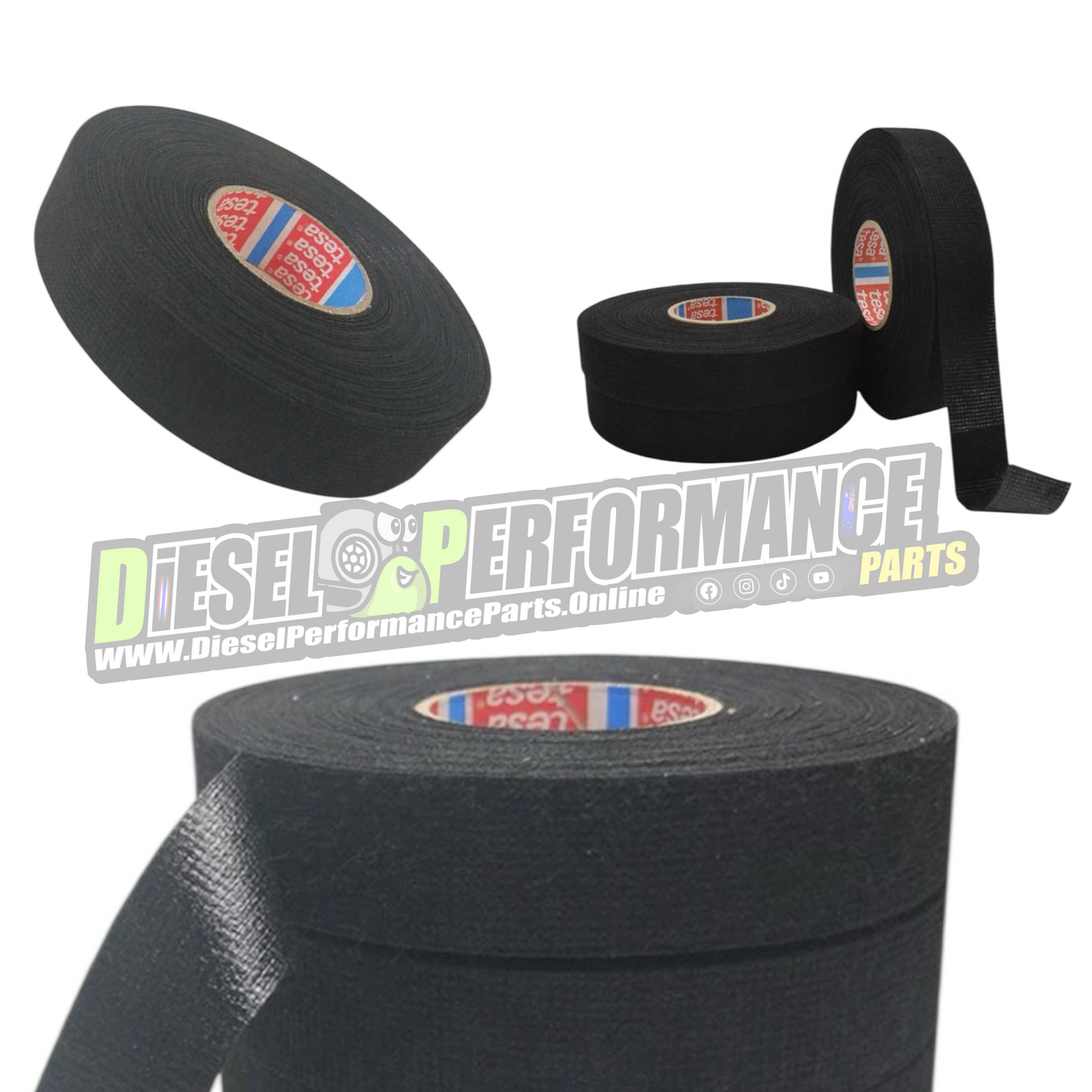 Tesa Fleece/Fabric Tape 15m Roll