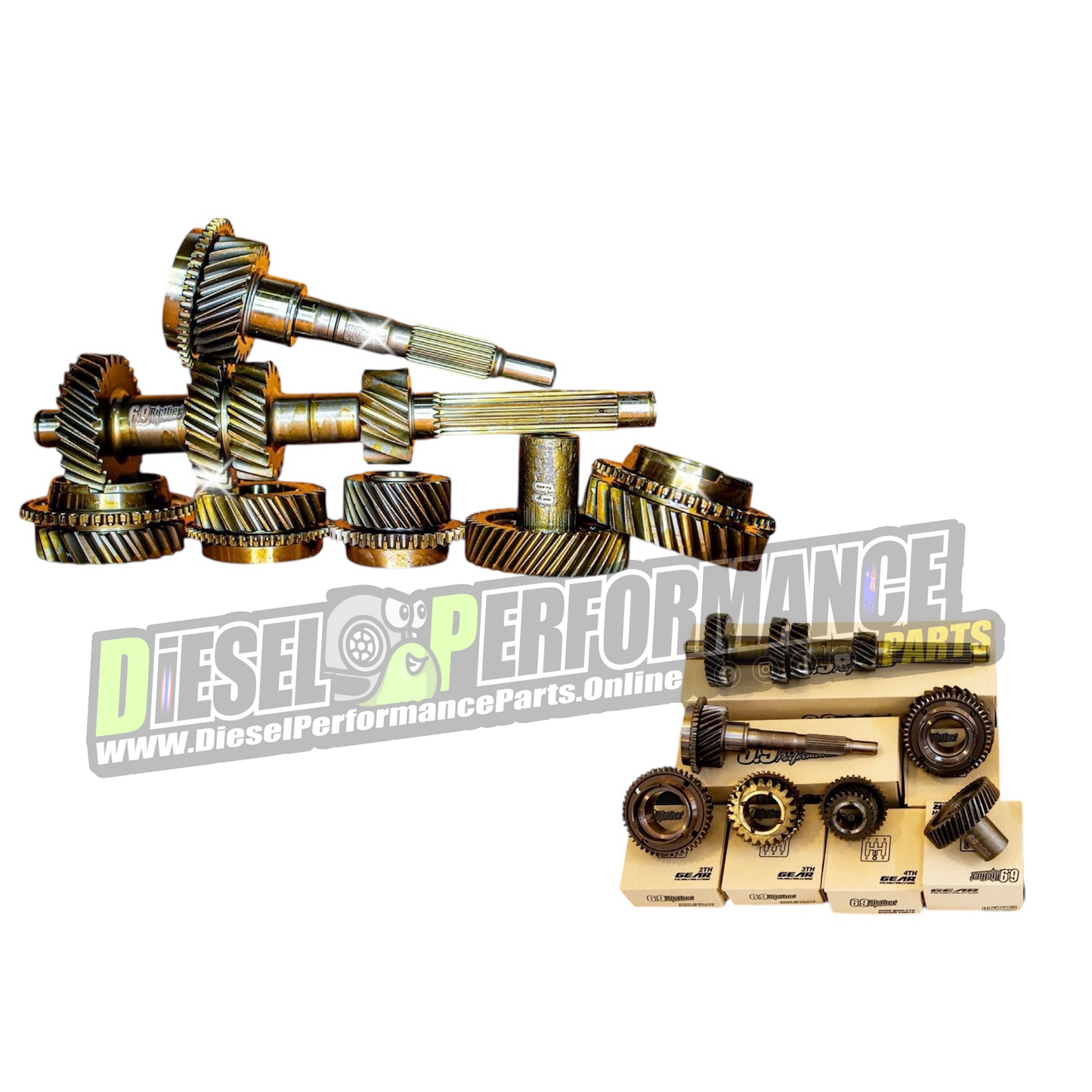 1KD Hilux Upgrade Gears Set 5-Speed 2WD N70 Hilux Race/Street Use 500-700hp+