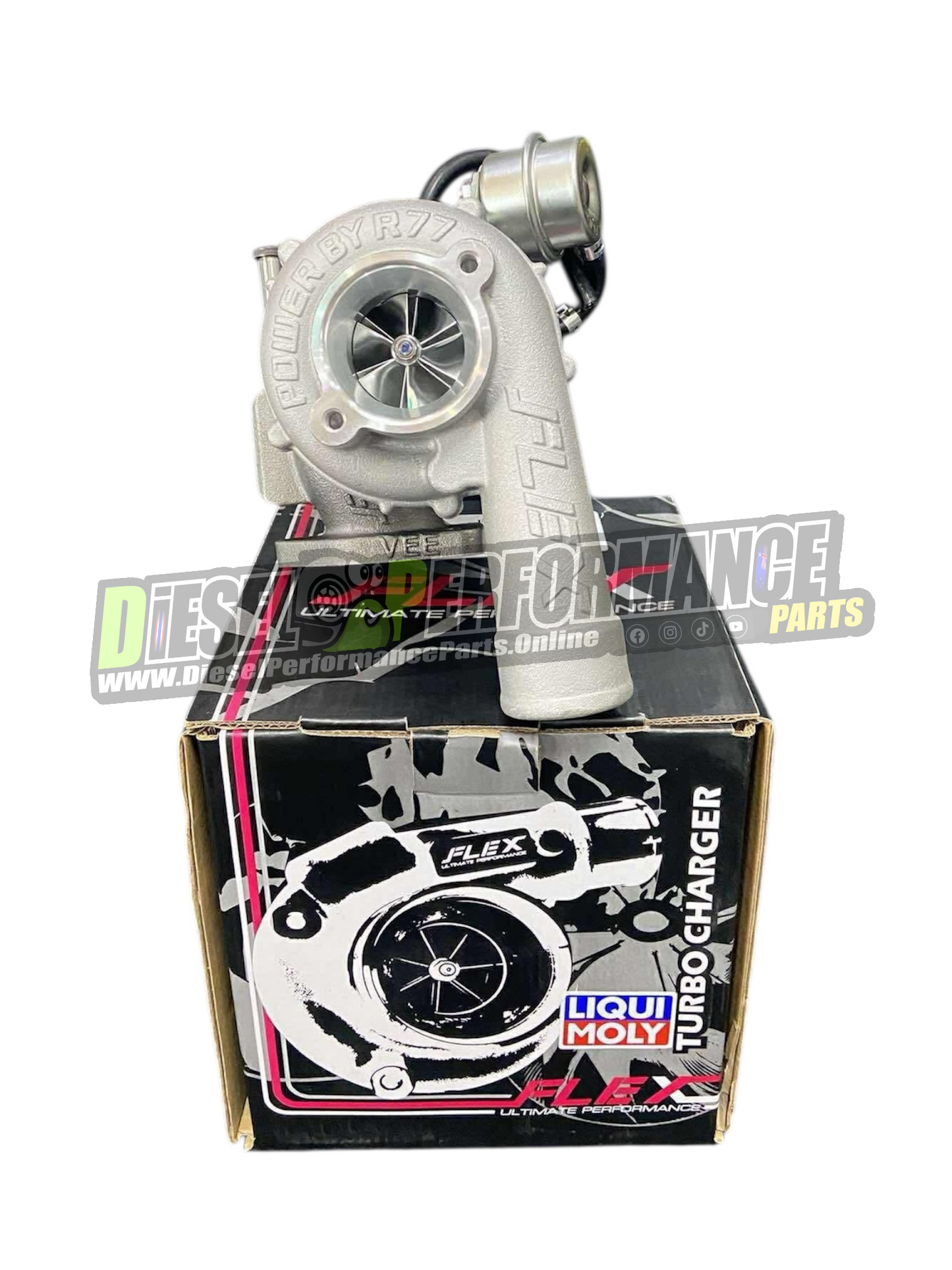 1KD FLEX R77 PRO 44mm Bolt-on Gated Turbo