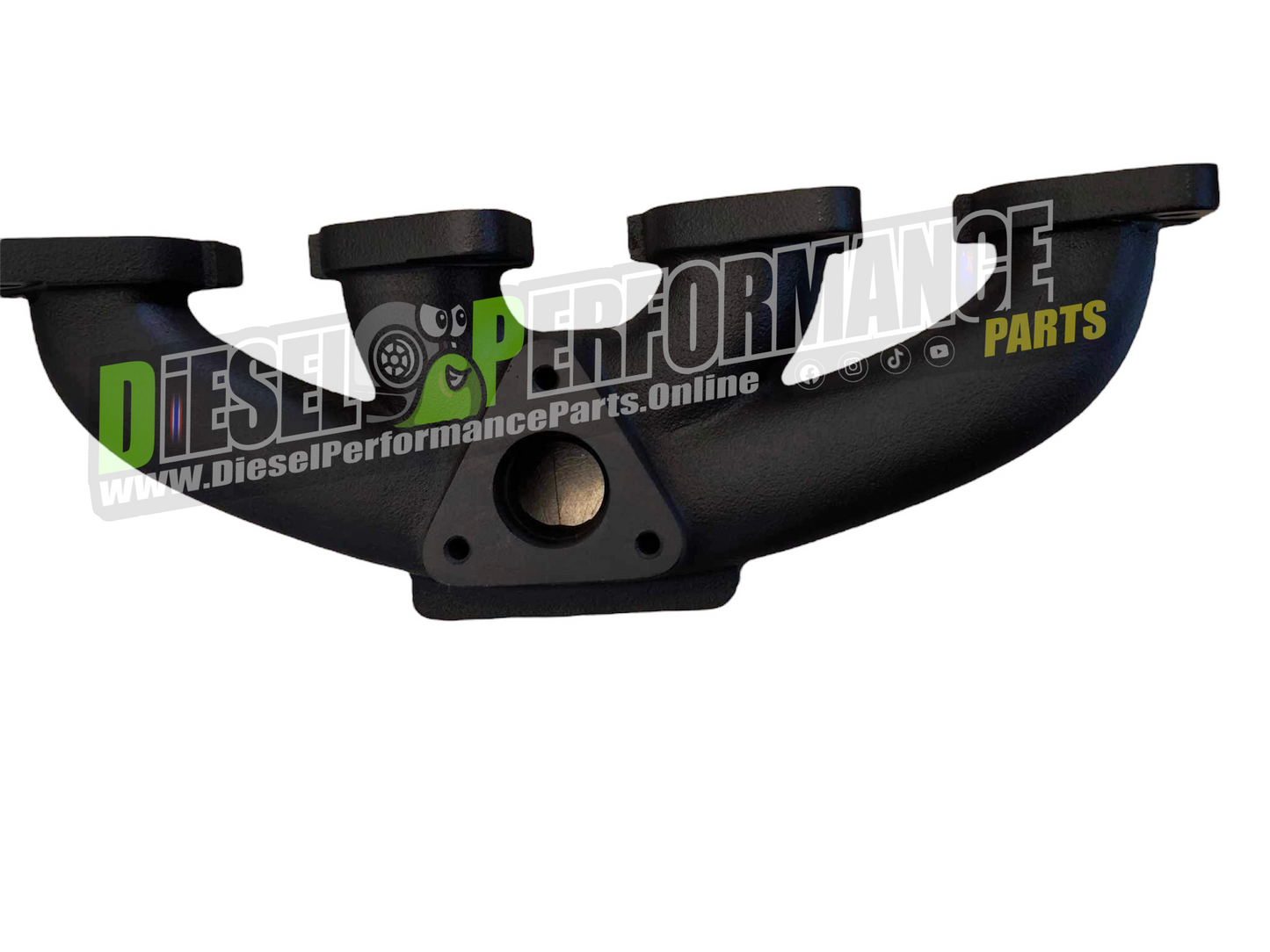 TD25/TD27/BD25/BD30/QD32 T3/T4 High Mount Turbo Exhaust Manifold