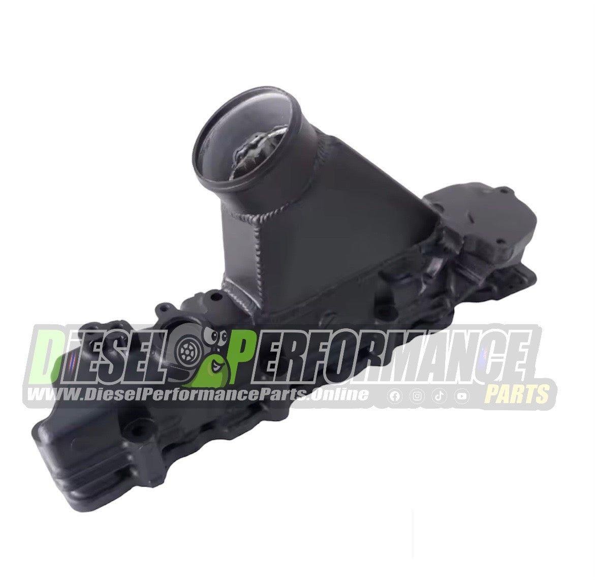 4JJ1 Intake Manifold 45 degree angle centre exit (THA Stock)