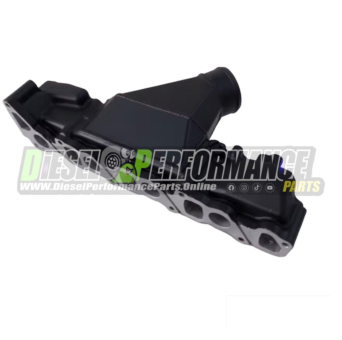 4JJ1 Intake Manifold 45 degree angle centre exit (THA Stock)