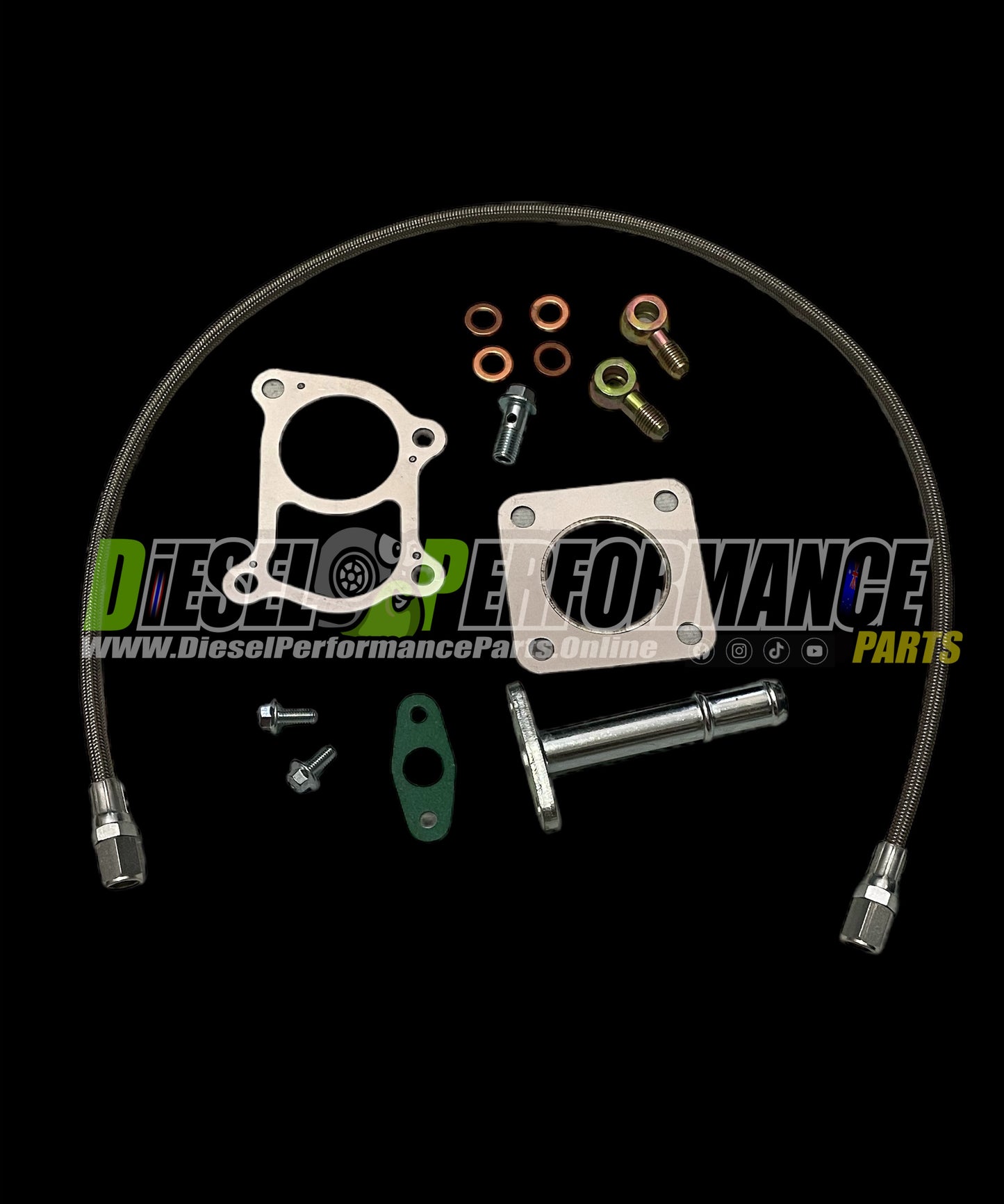 F44/F46/F55 Gated Turbo + Fitting Kit