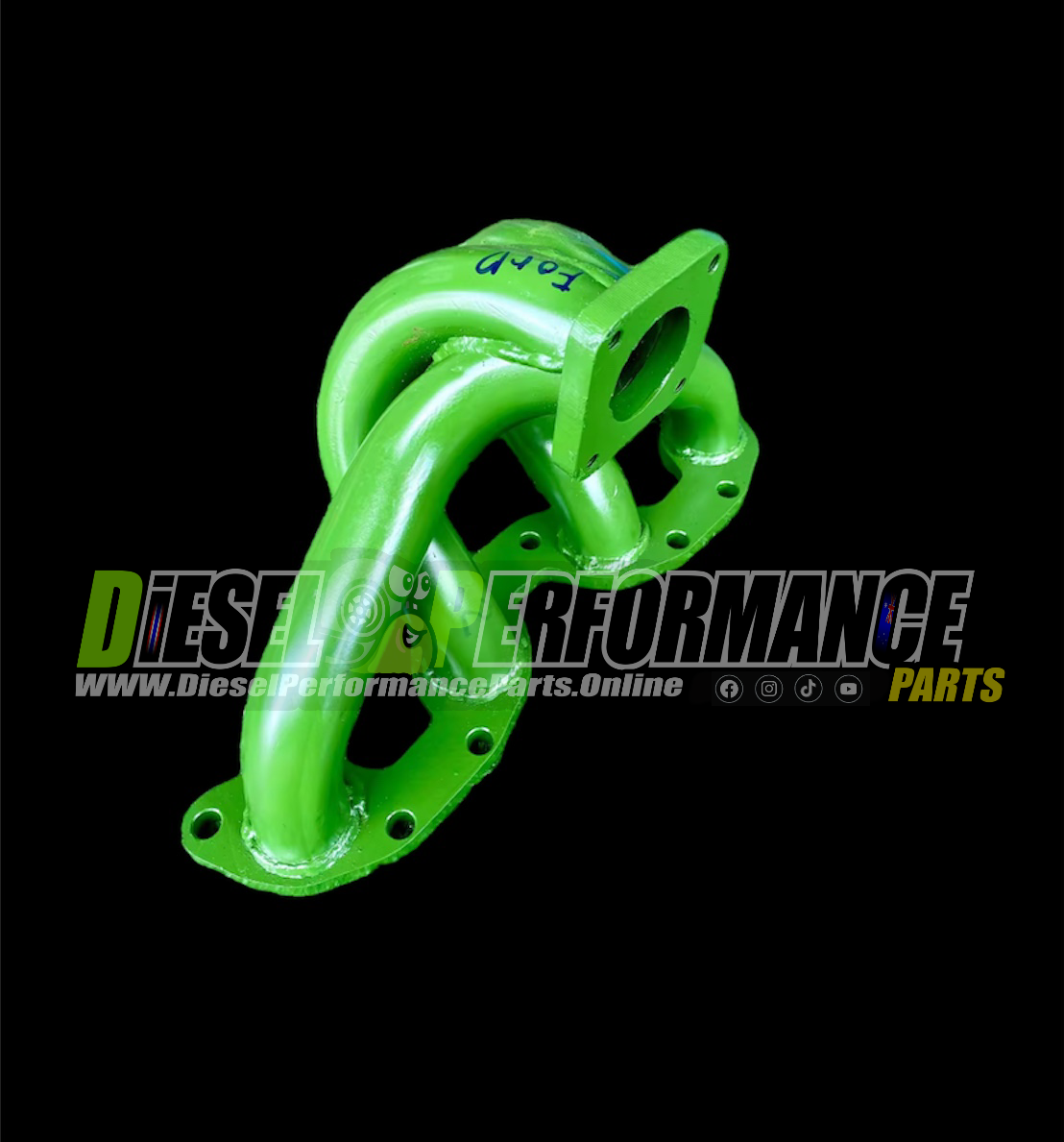 WL/T 2.5L SOHC 12v Ford/Mazda Hi-Mount Exhaust Manifold