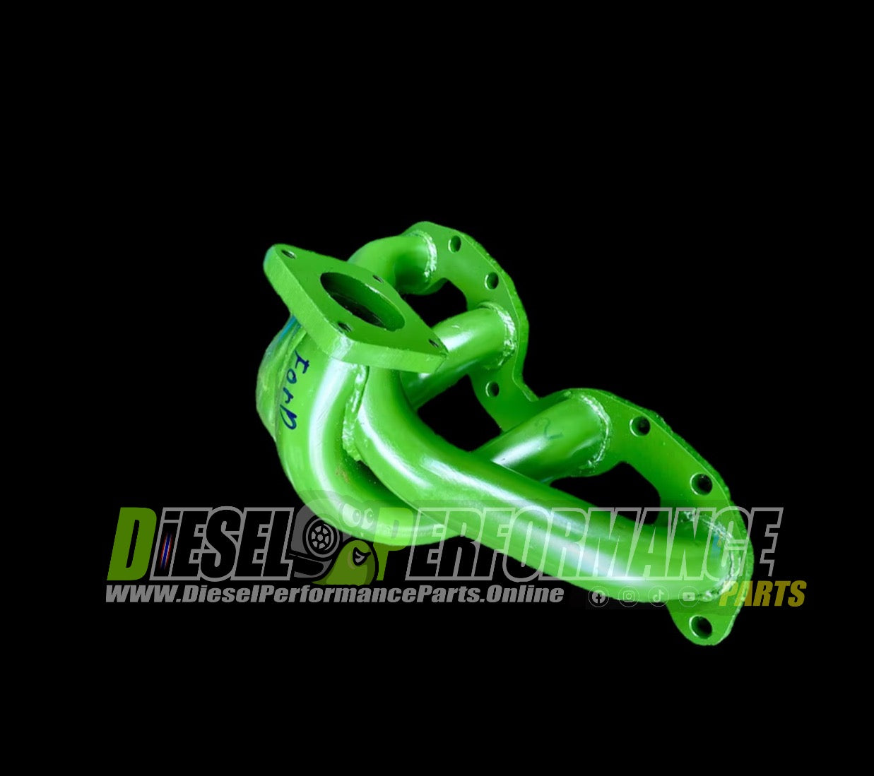WL/T 2.5L SOHC 12v Ford/Mazda Hi-Mount Exhaust Manifold