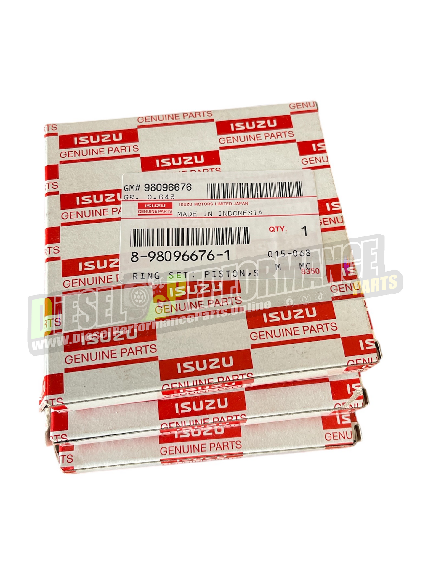 4JJ1 Piston Ring Set STD/0.50/0.75