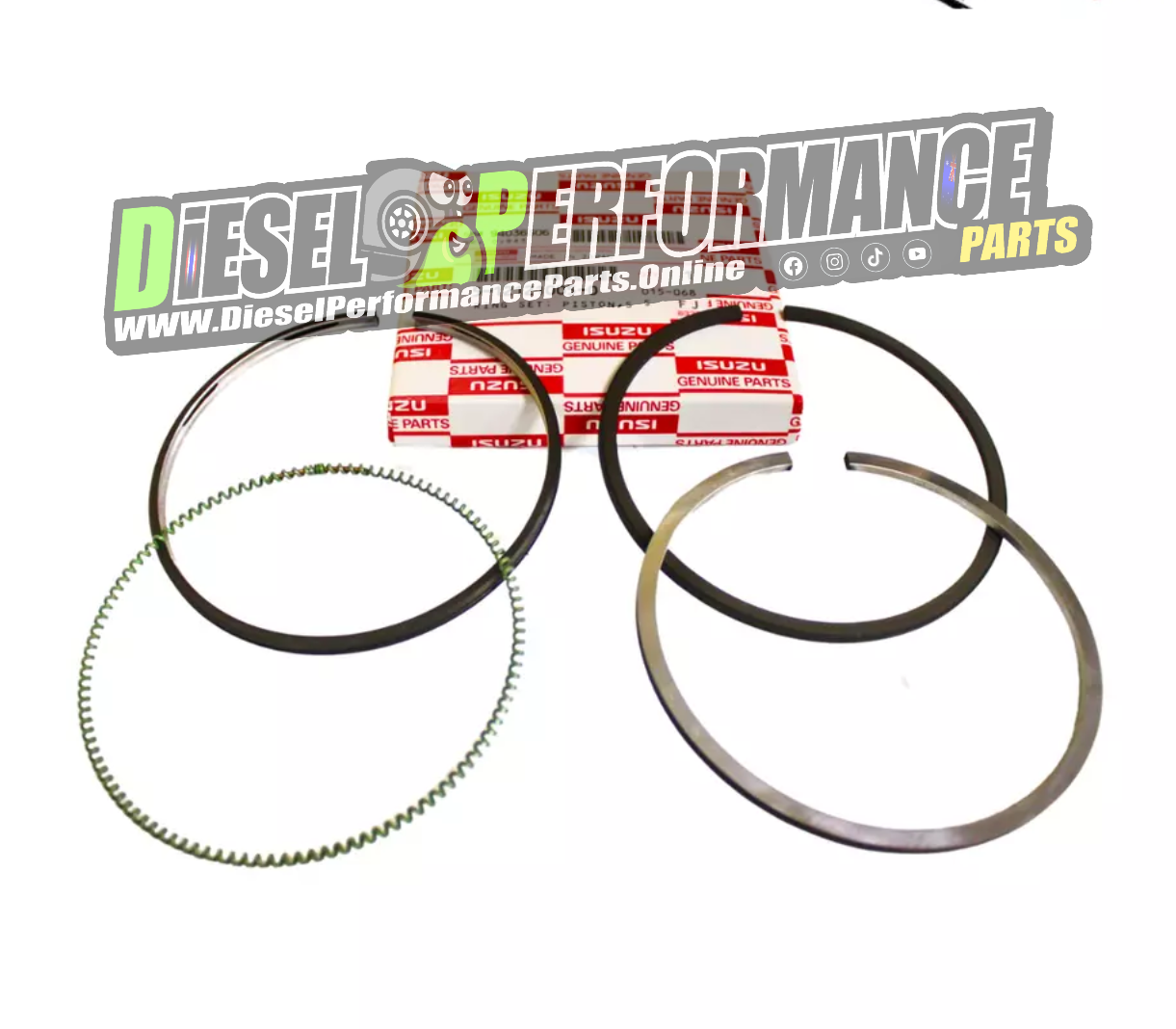 4JJ1 Piston Ring Set STD/0.50/0.75