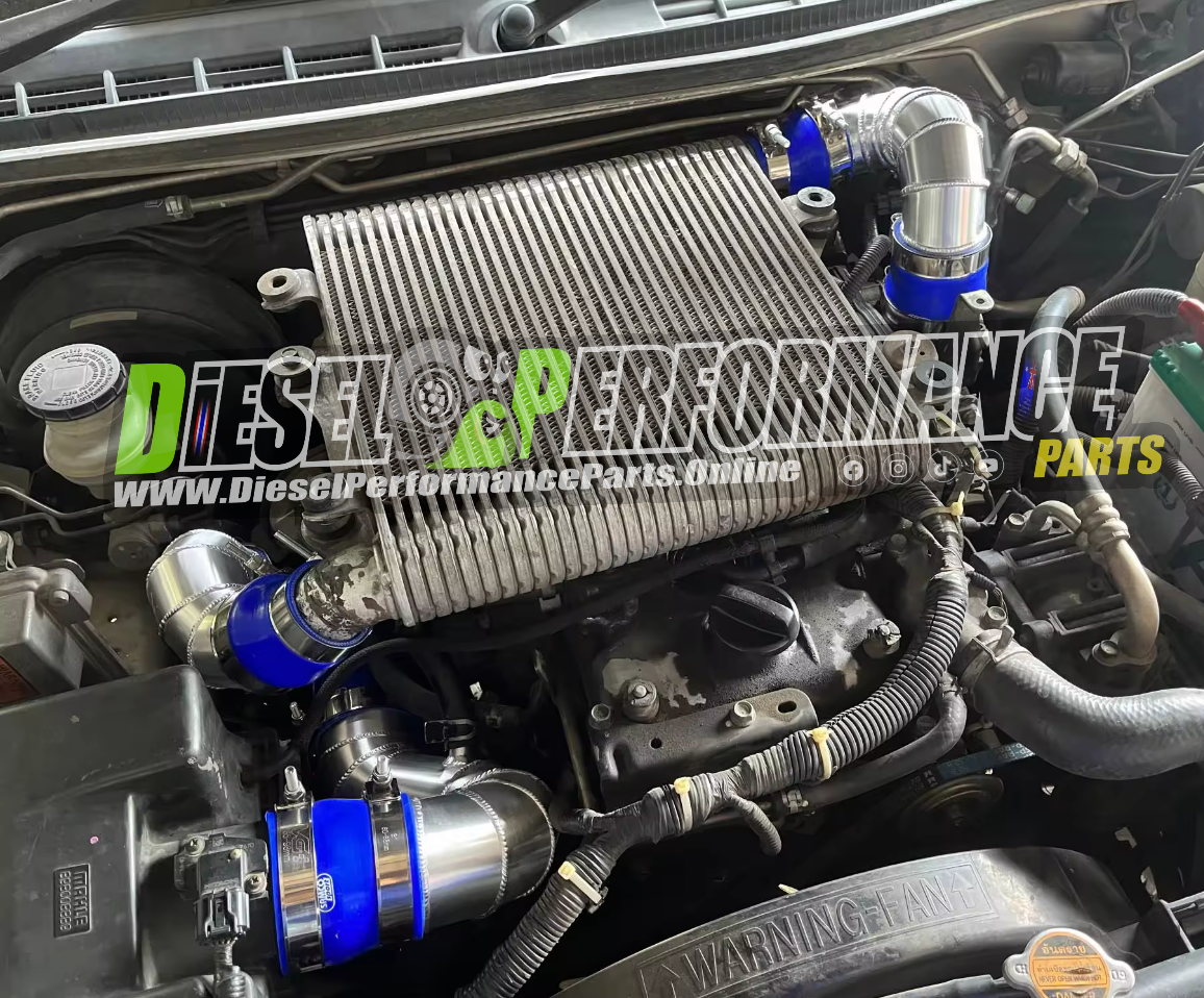 Upgrade Intercooler & Turbo intake Pipe kit 2007-2012 4JJ1 - VGS Dmax/Mu7/RA/RC