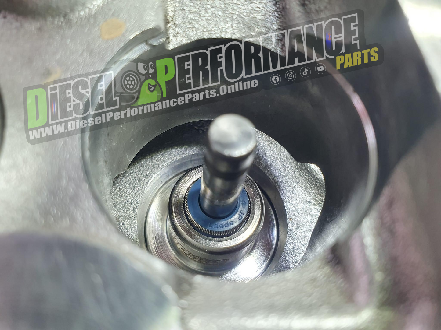 1KD/2KD Upgrade Valve Stem Seals Kit / CNC Billet Shields/ Gaskets Set