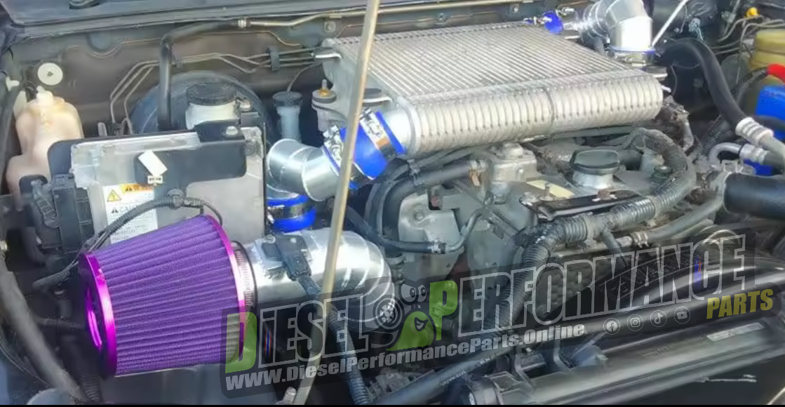 Upgrade Intercooler & Turbo intake Pipe kit 2007-2012 4JJ1 - VGS Dmax/Mu7/RA/RC