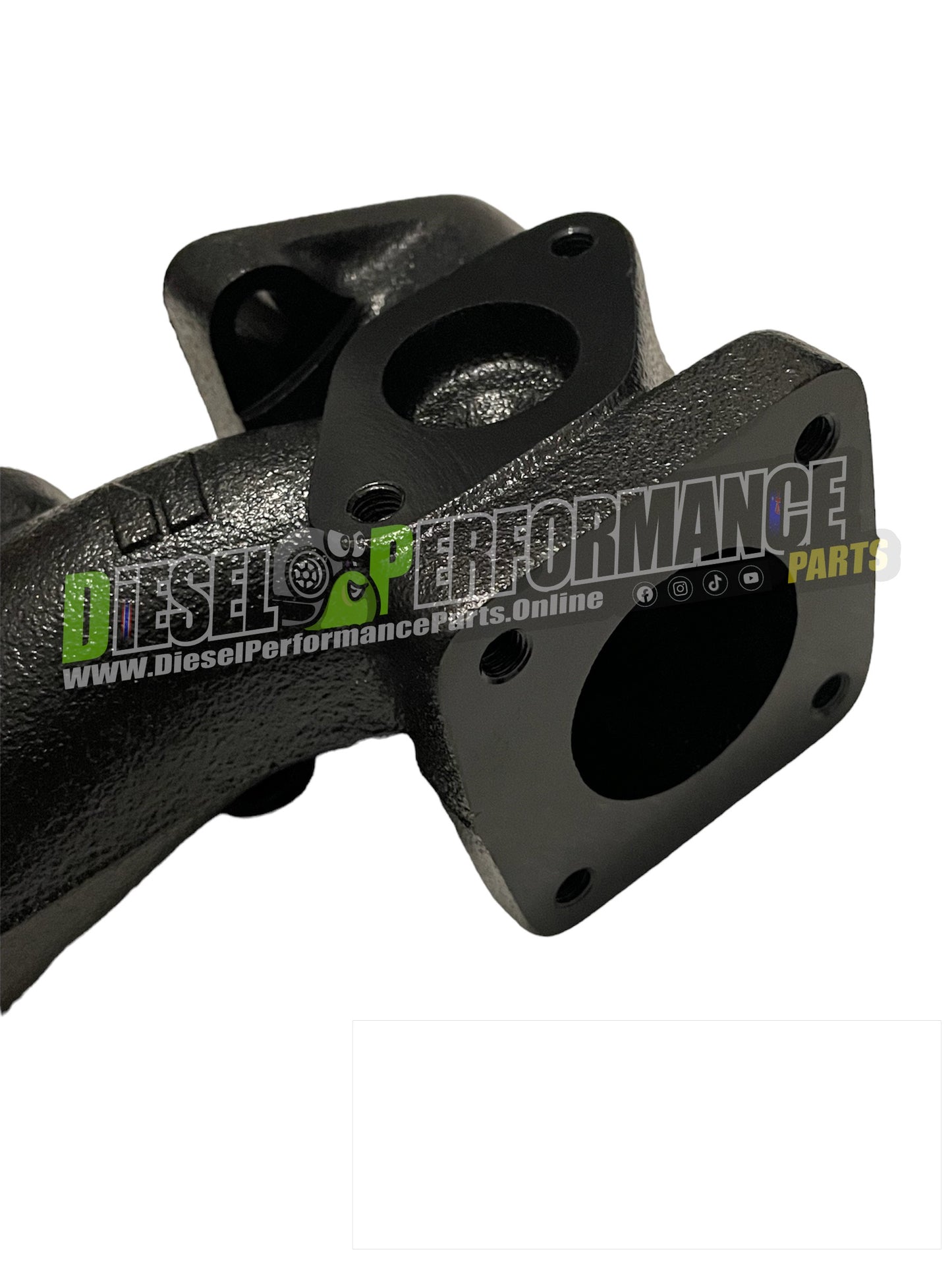 4JJ1/4JJ3 Log Exhaust Manifold for Compound Turbo Setup (SAK)