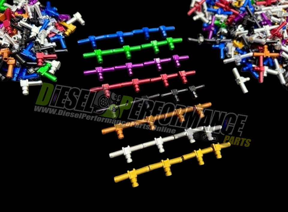 4JJ1/4JK1 Billet Alloy Injector /Leak off pipes set
