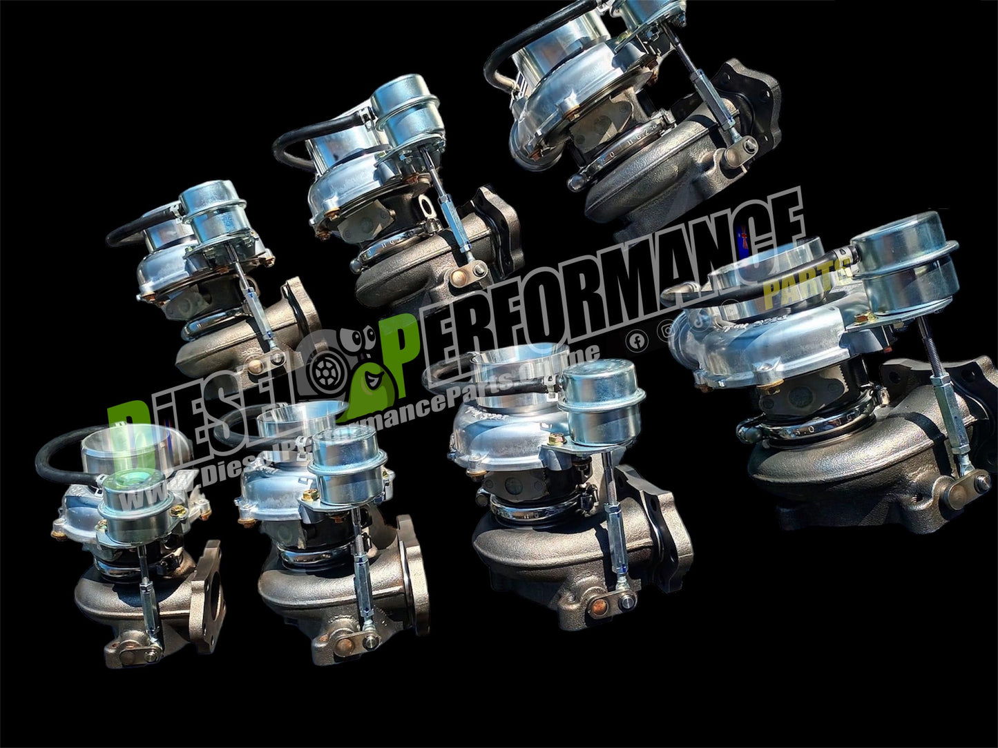 PKS 44mm Turbo Small or Medium Rear Housing + Fitting kit