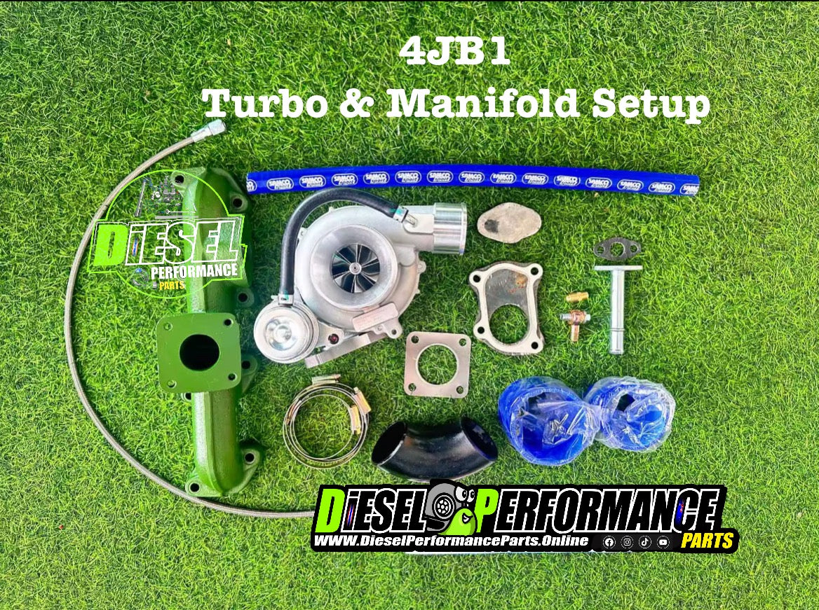 4JA1/4JH1/4JB1/4JG2 Turbo & Manifold Setup (THA Stock)