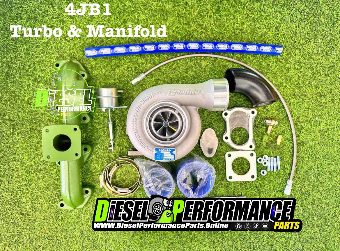 4JA1/4JH1/4JB1/4JG2 Turbo & Manifold Setup (THA Stock)