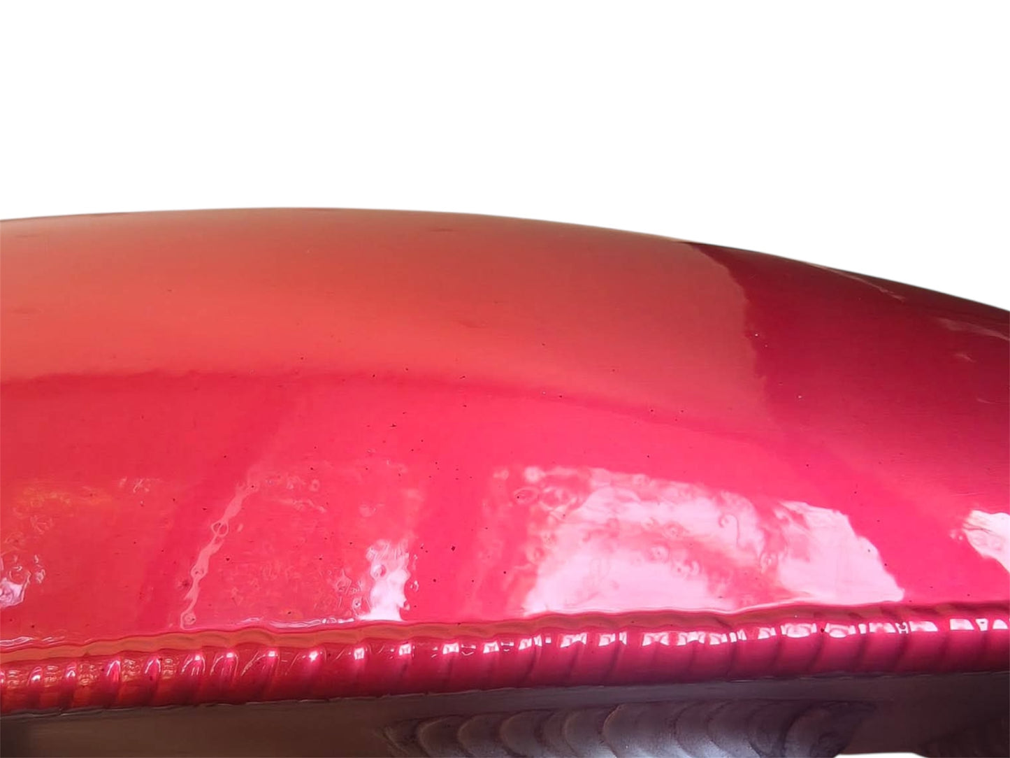 4JA1 / 4JH1 / 4JB1 / 4JG2 Custom Made Forward Facing Intake Manifold ( Red Powder Coat) ONE-OFF