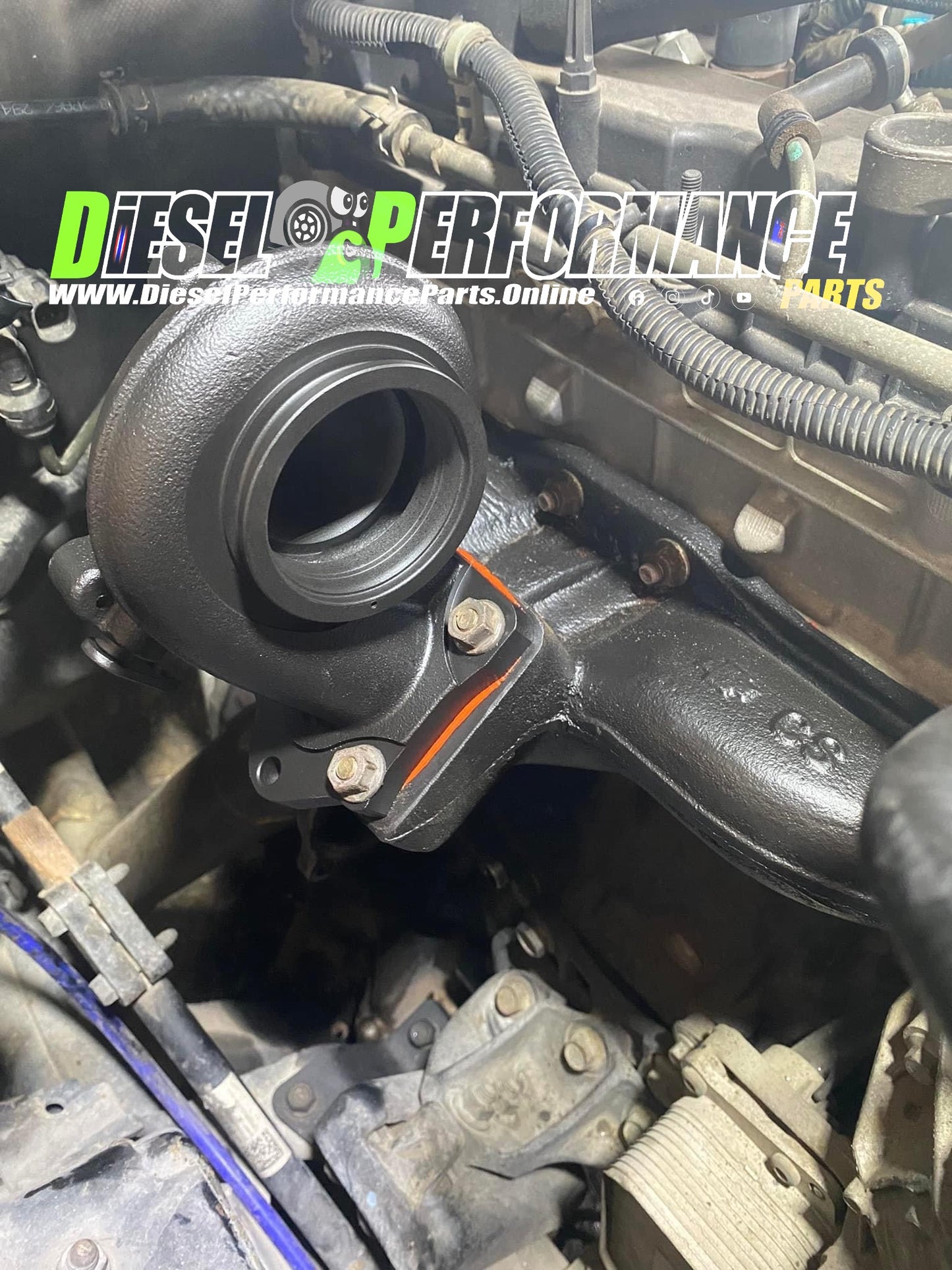 Hi-Mount Exhaust Manifold LVN/LKH 2.5L & LWH/LWN 2.8L
