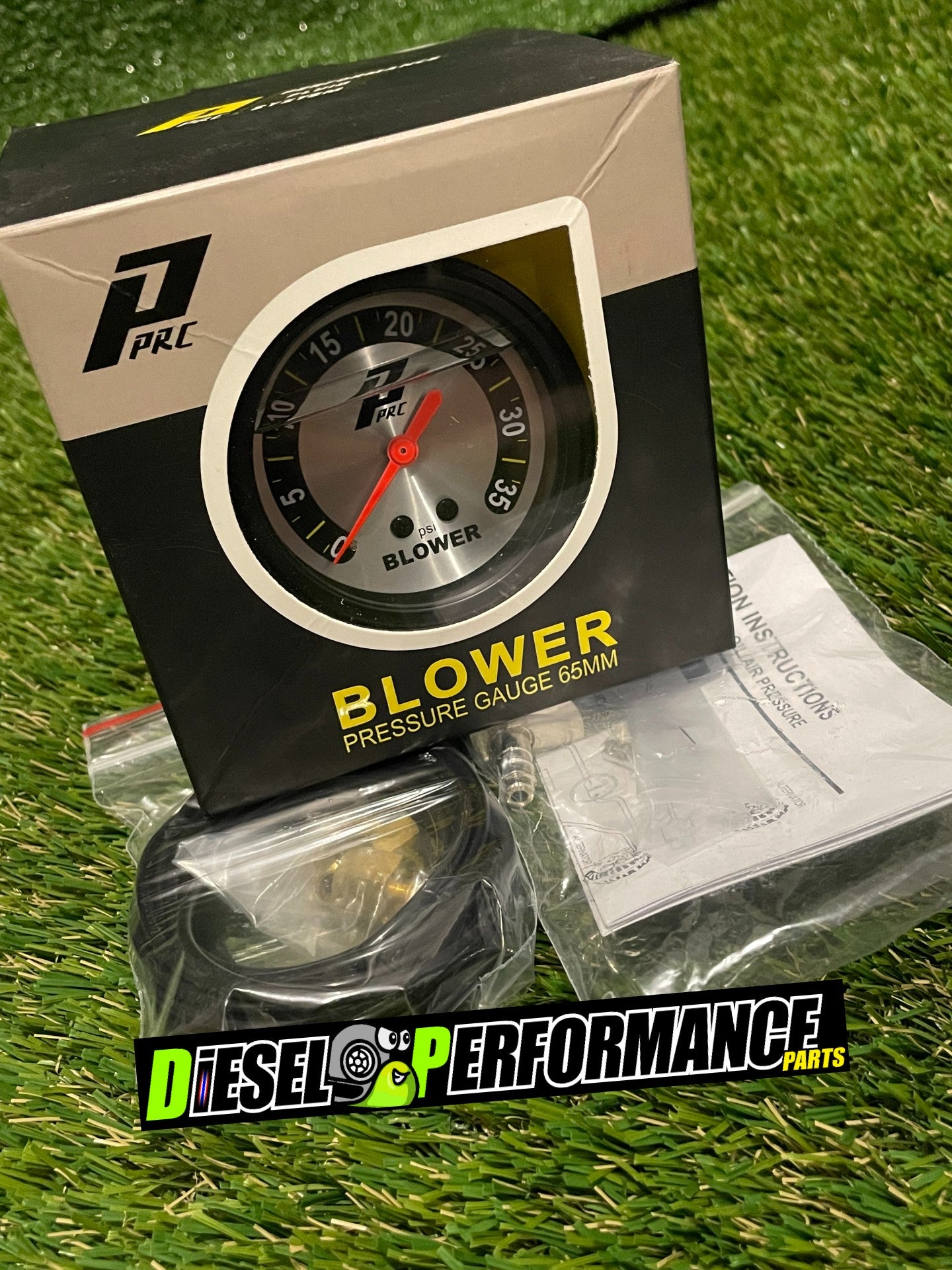 PPRC 65mm 35/60Psi Boost Gauges, HPD bracket kit +Fitting (THA Stock)