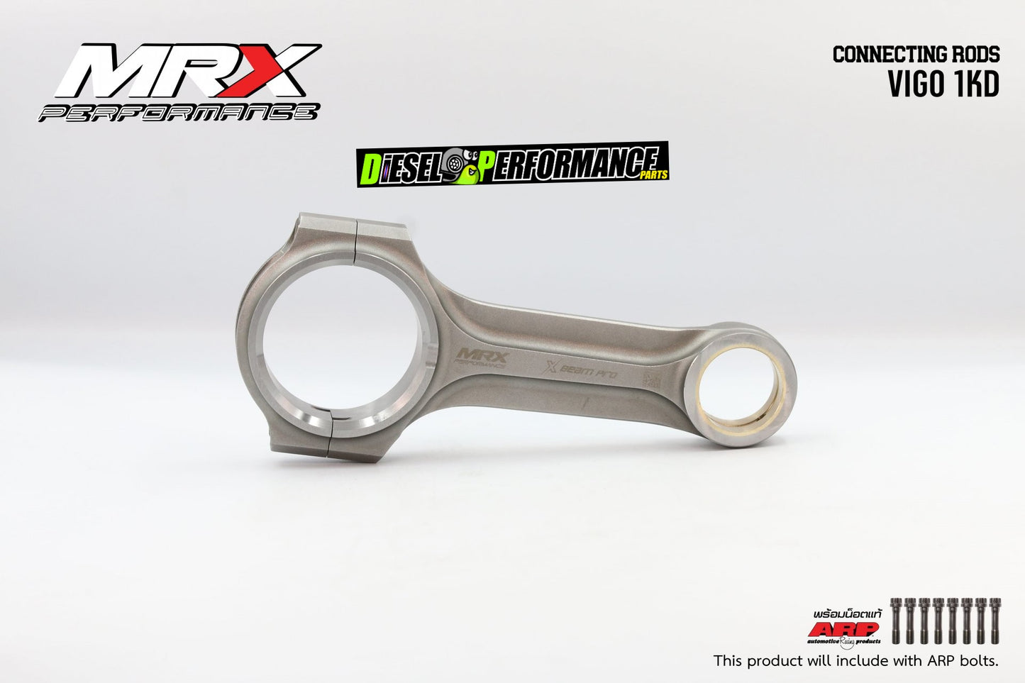 MRX Connecting Rods - 4JJ1/1KD/1GD/4D56 H-Beam/i-Beam/X-Beam/ Pro