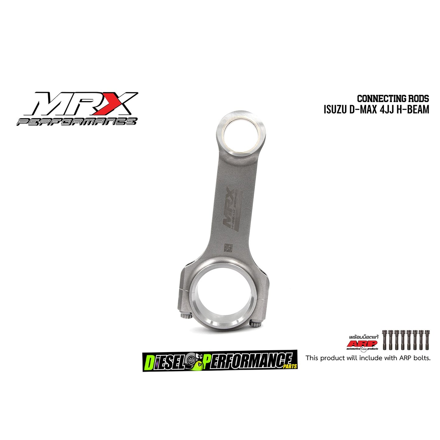 MRX Connecting Rods - 4JJ1/1KD/1GD/4D56 H-Beam/i-Beam/X-Beam/ Pro