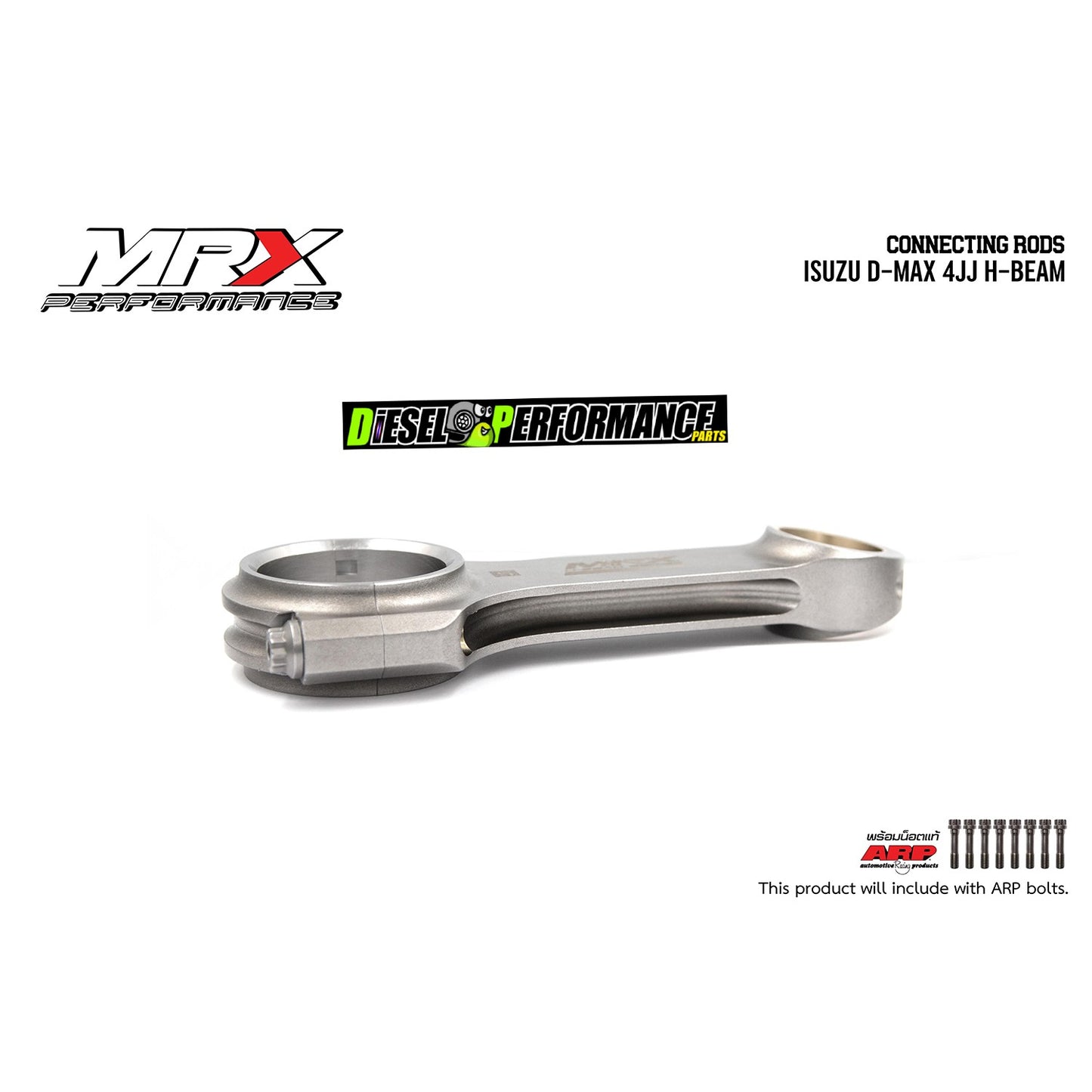 MRX Connecting Rods - 4JJ1/1KD/1GD/4D56 H-Beam/i-Beam/X-Beam/ Pro