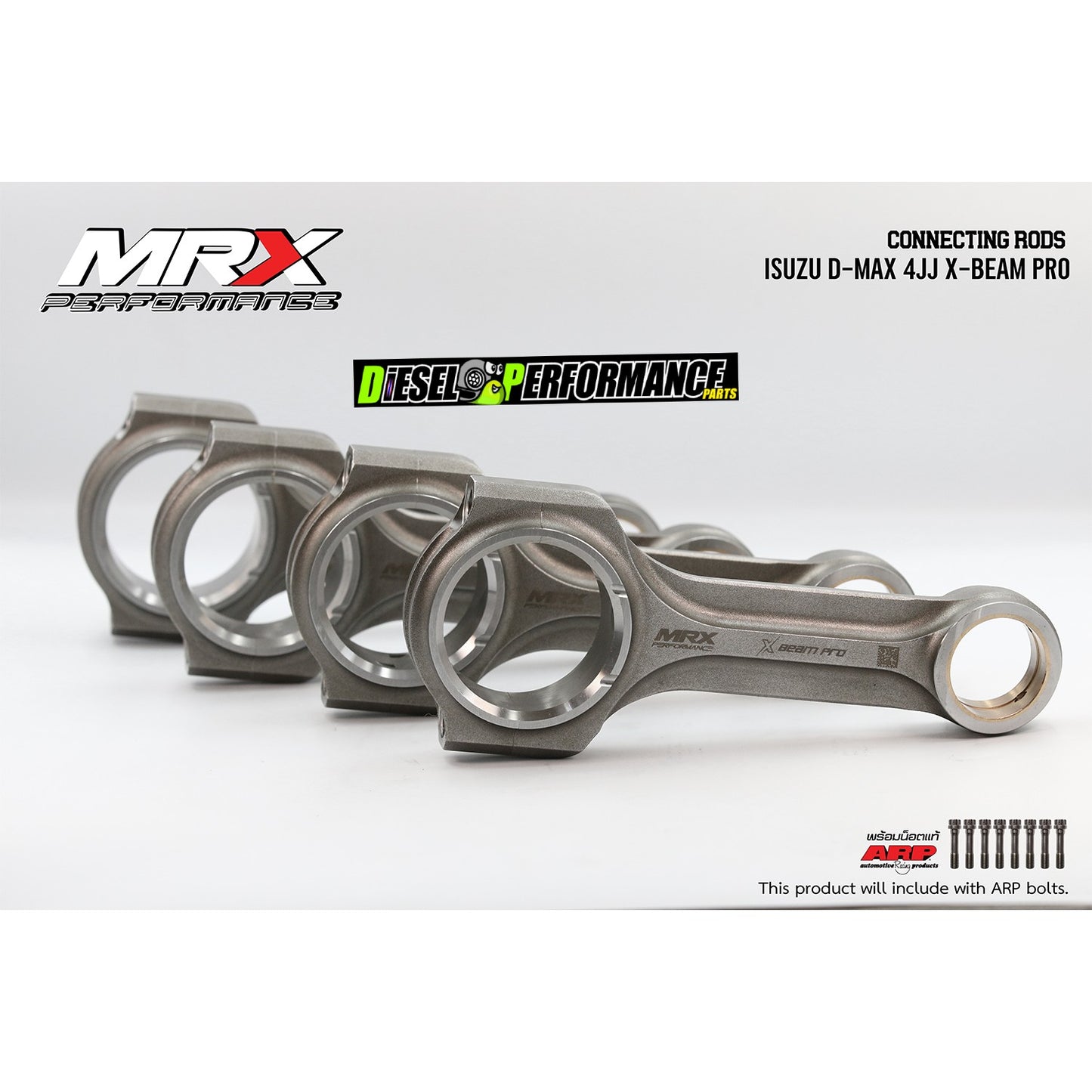 MRX Connecting Rods - 4JJ1/1KD/1GD/4D56 H-Beam/i-Beam/X-Beam/ Pro