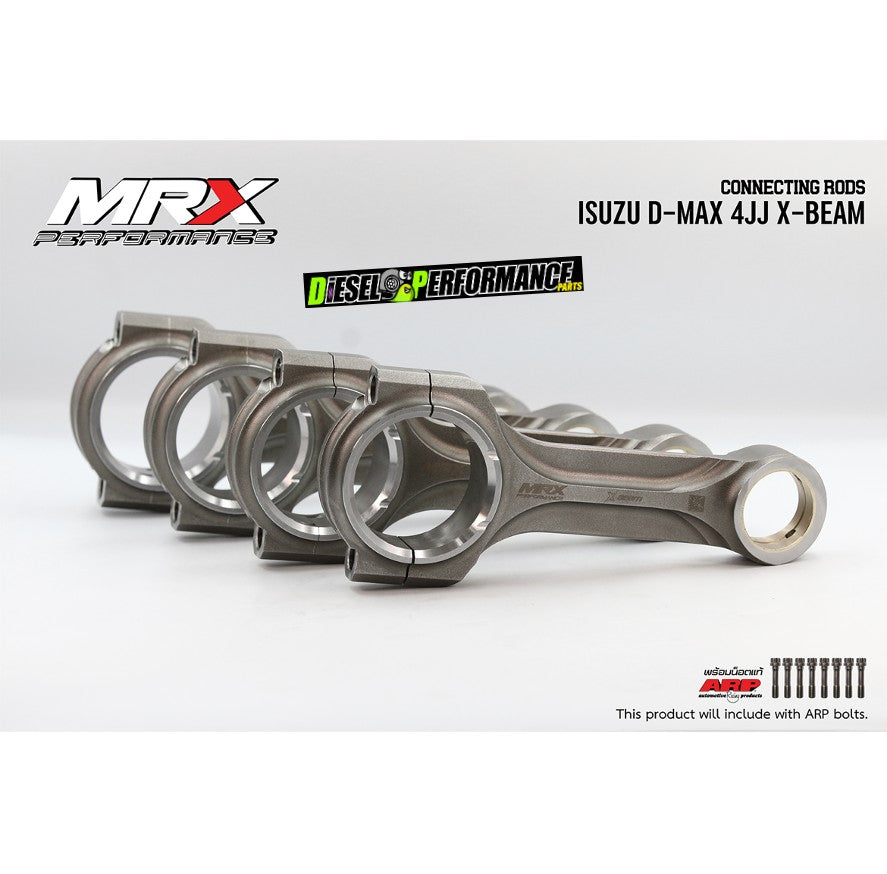 MRX Connecting Rods - 4JJ1/1KD/1GD/4D56 H-Beam/i-Beam/X-Beam/ Pro