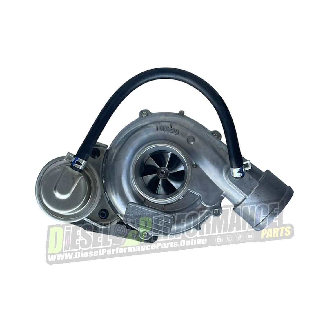 40MM Gated Turbo - Quick Spool + Fitting kit - Upgrade Replacement Turbo for factory gated turbo model 2005-2011 Dmax / Mu7 / Rodeo / Colorado