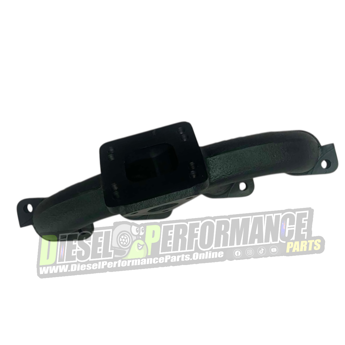 2L / 3L / 5L T3 - T4 Cast Semi High Mount Turbo Exhaust Manifold