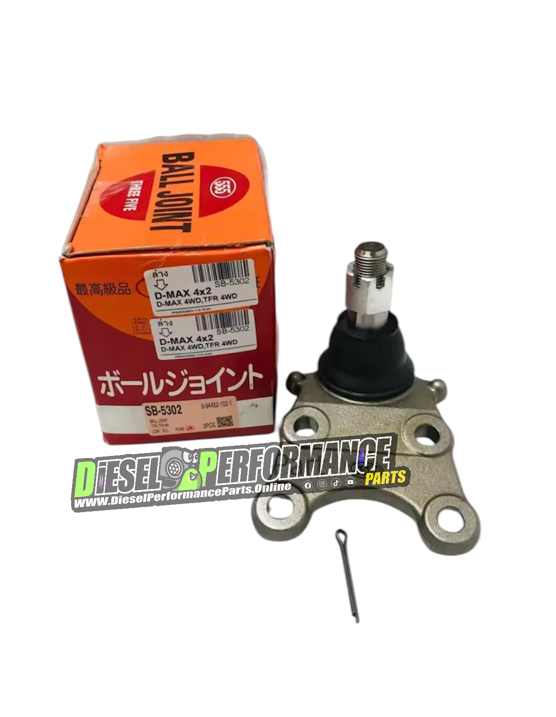 Dmax/RA/RC 2WD 2004-2011 Front end Kit /Ball Joint/Rack End/Tie Rod End (Made in Japan) THA Stock