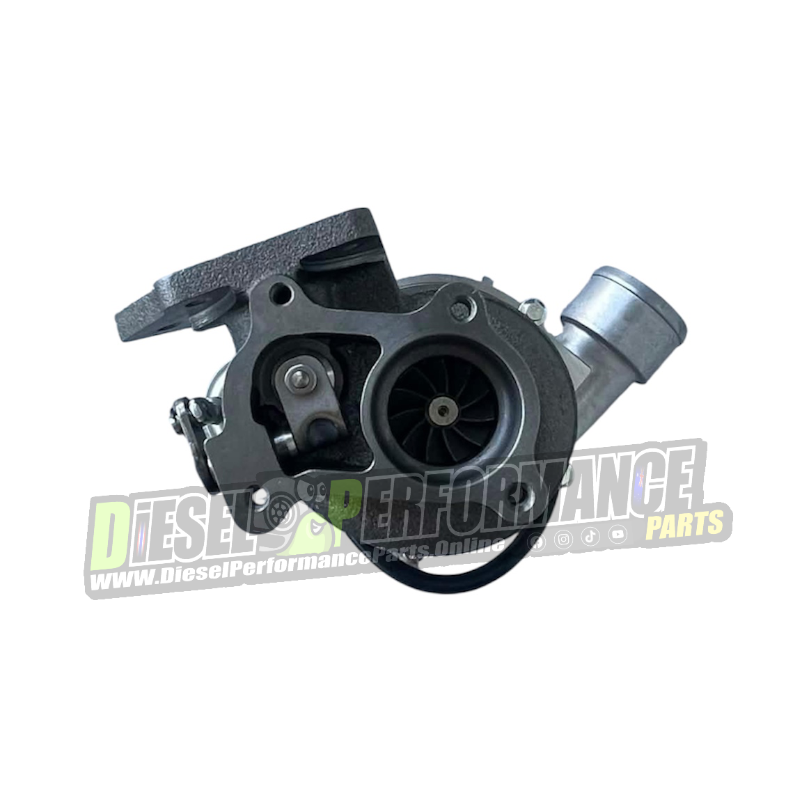 40MM Gated Turbo - Quick Spool + Fitting kit - Upgrade Replacement Turbo for factory gated turbo model 2005-2011 Dmax / Mu7 / Rodeo / Colorado