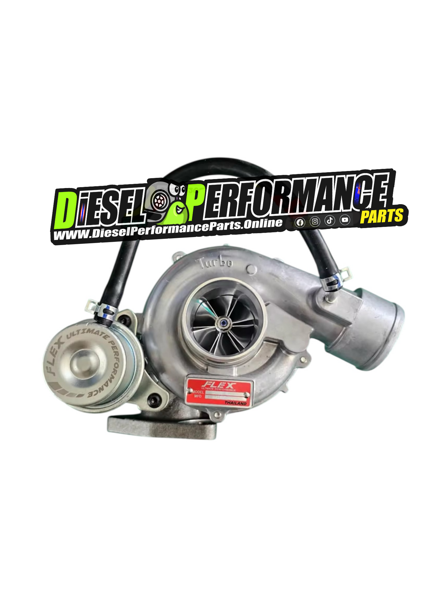 2KD 42mm Bolt-On Upgrade Turbo