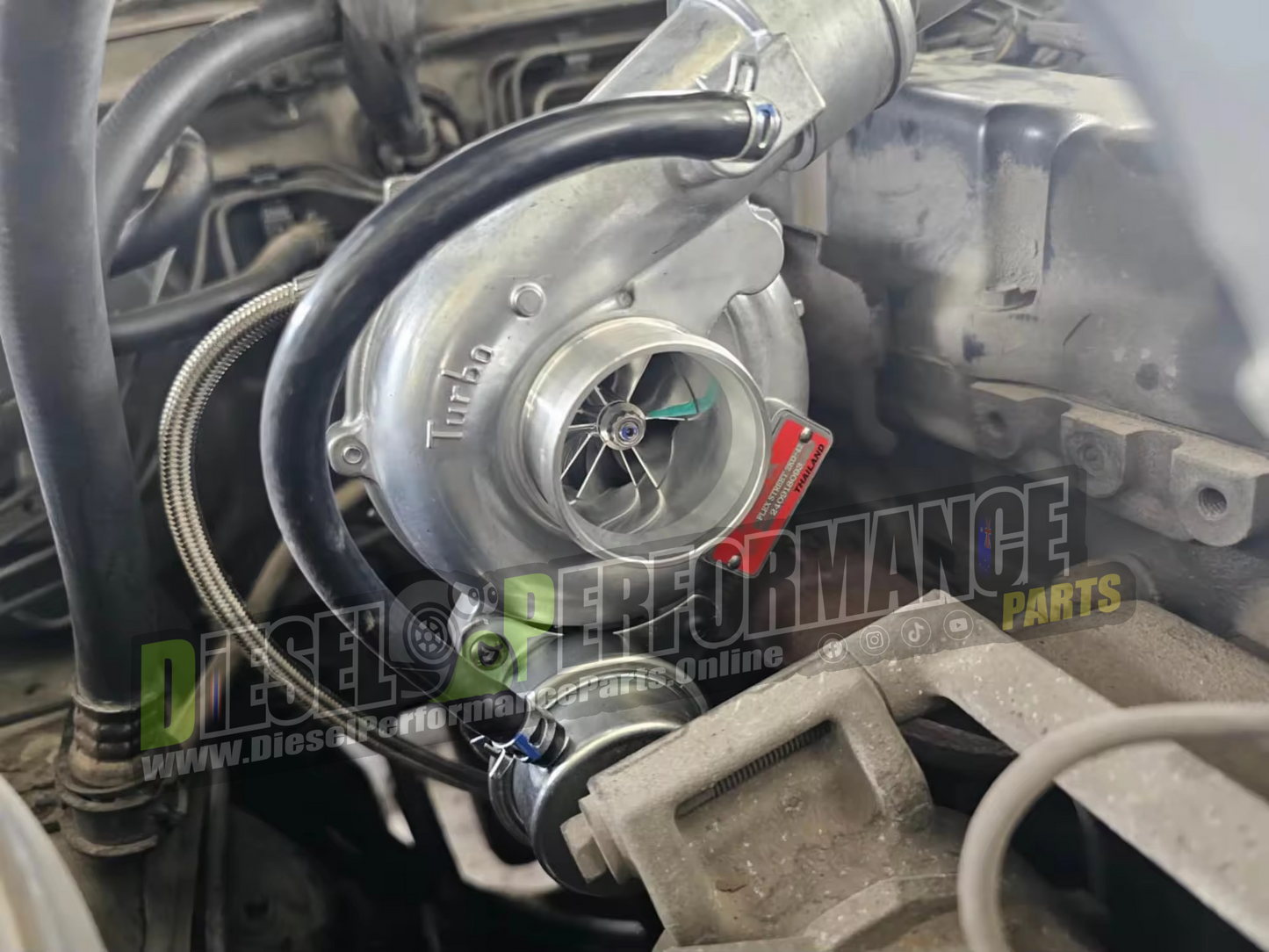 2KD 42mm Bolt-On Upgrade Turbo