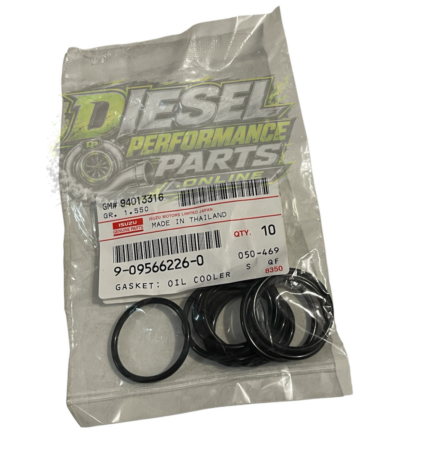 4JJ1 / 4JK1 Oil Cooler O-Ring (Pair) [Genuine] PN: 9095662260