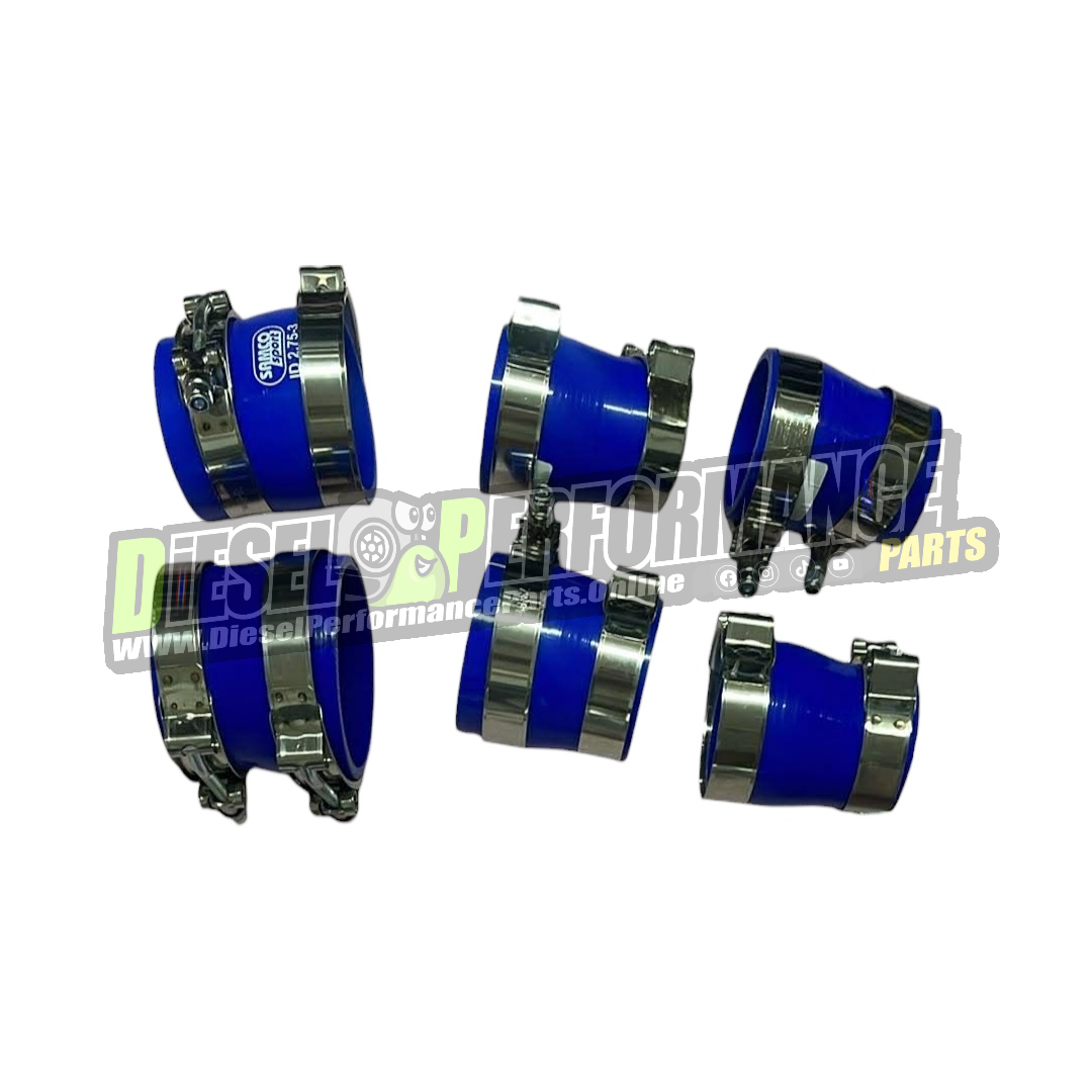 Upgrade Intercooler & Turbo intake Pipe kit 2007-2011 4JJ1 - VGS Dmax / Mu7 / RA - Rodeo / RC - Colorado (Lobster Style)