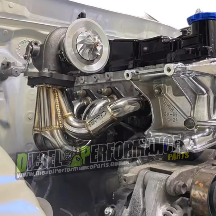 LWH / LWN 2.8L - LVN / LKH 2.5L Stainless High Mount Turbo Exhaust Manifold [BRD]