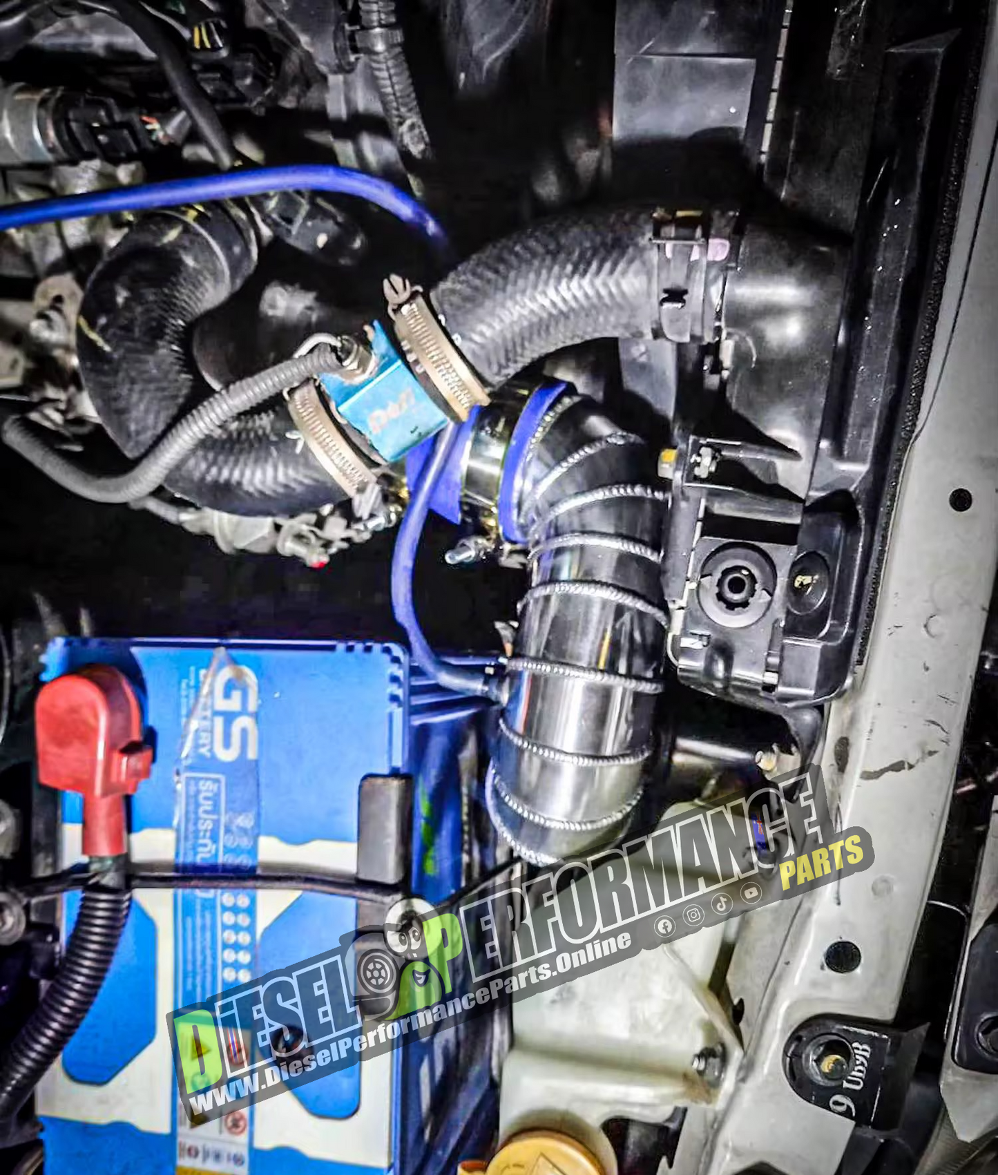 Upgrade Intercooler Pipe kit Ranger/BT50 2006-2011 2.5L-3.0L