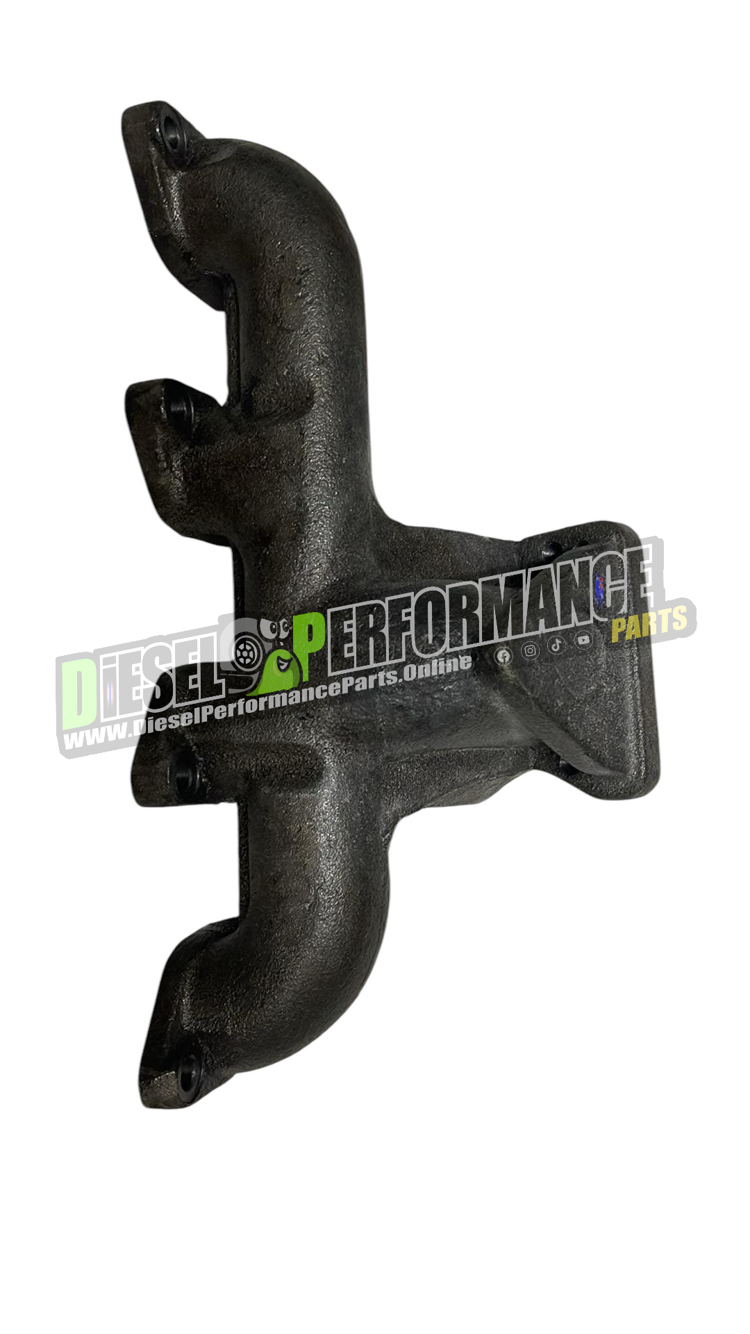 4JA1/4JH1/4JB1/4JG2 [CS] High Mount Exhaust Manifold (THA Stock)