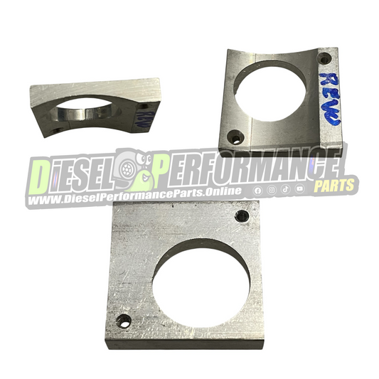 Weld-On Alloy MAF / Mass Air Flow Sensor Plate - 1GD / 2GD / F33A - Toyota / Hilux / Prado / Land Cruiser