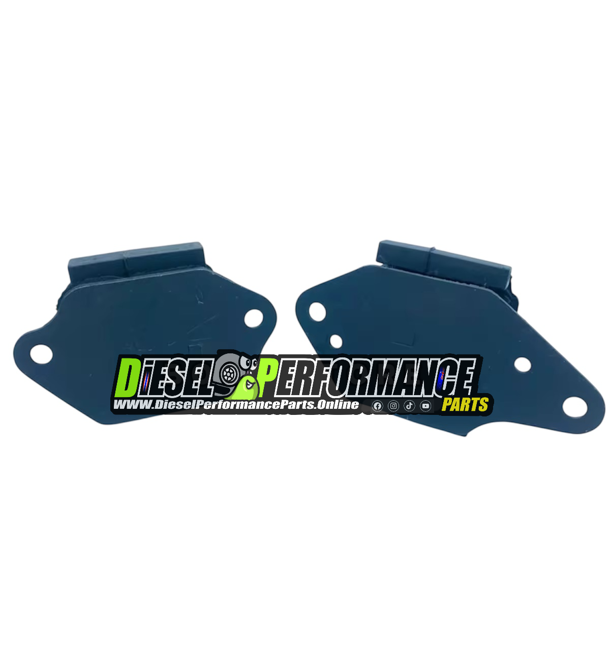 4JJ1 / 4JK1 Genuine Engine Mount Rubber LH & RH set 2005-2011 Dmax / Mu7 / Rodeo / Colorado - RH/PN: 8973635430 - LH/PN: 8973672730