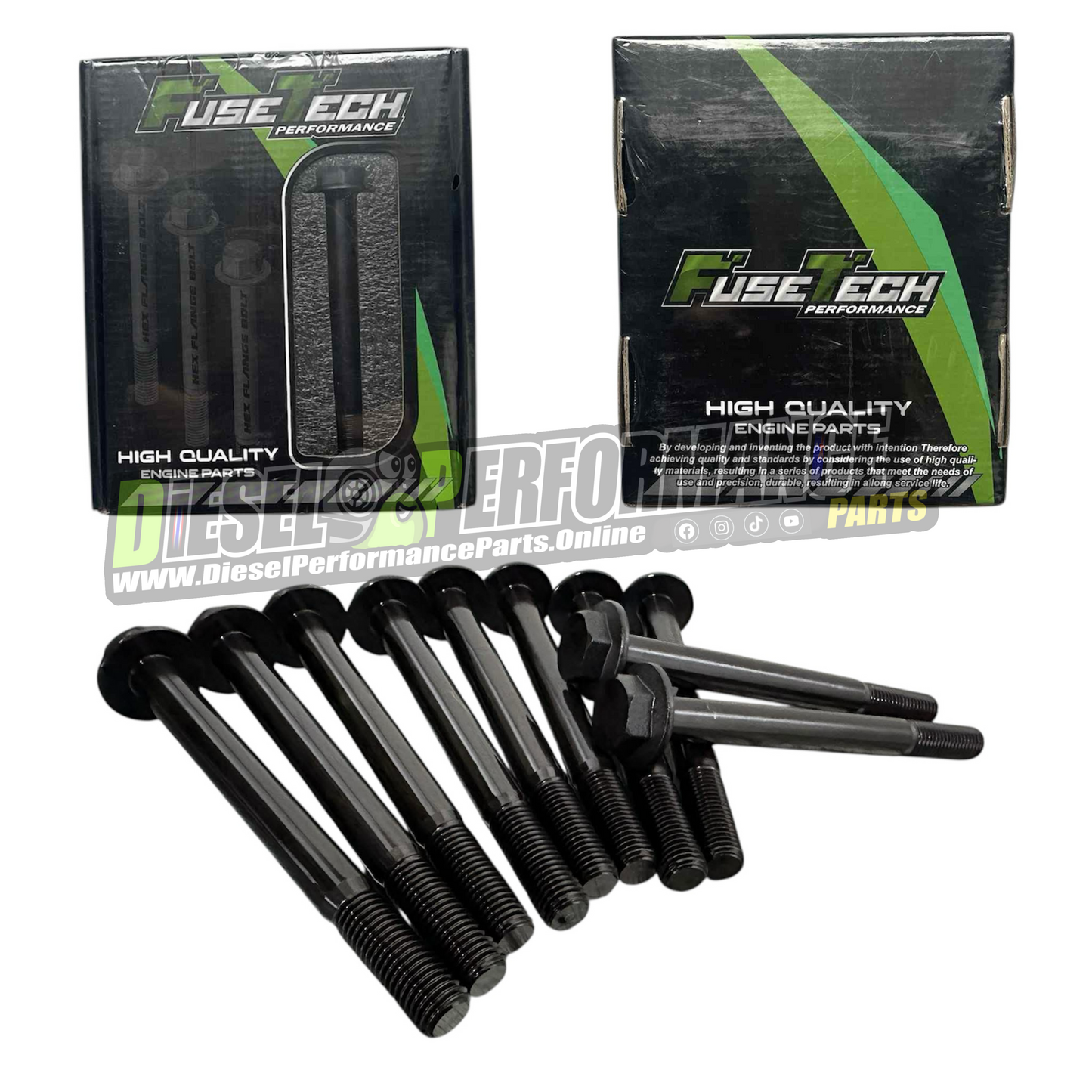 4JJ1/4JJ3 Head Bolts set Higher Clamping Pressure [FuseTech]