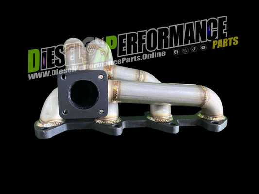 1KD/2KD [BYP] Low Mount Stainless Exhaust Manifold (THA Stock)