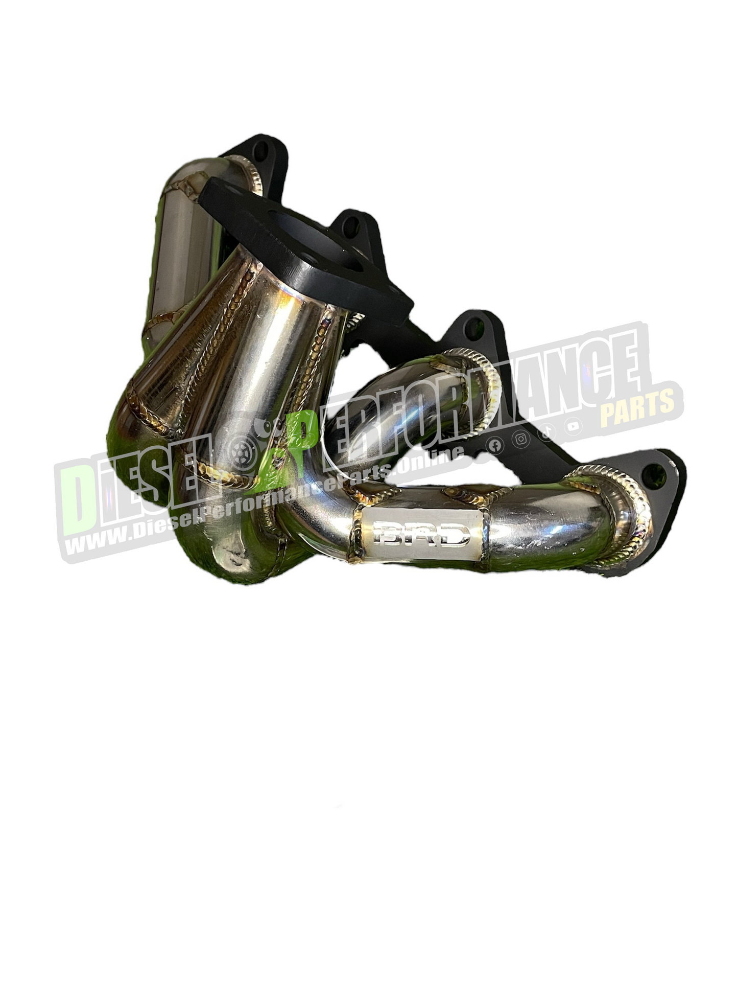 1KD/2KD/1KZ [BRD] Stainless Hi-Mount Exhaust Manifold (THA Stock)