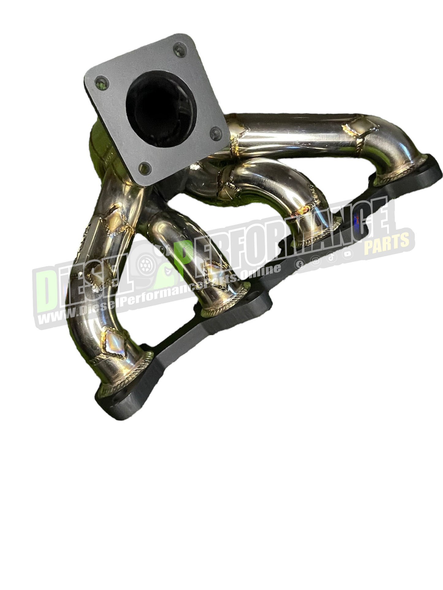 1KD/2KD/1KZ [BRD] Stainless Hi-Mount Exhaust Manifold (THA Stock)